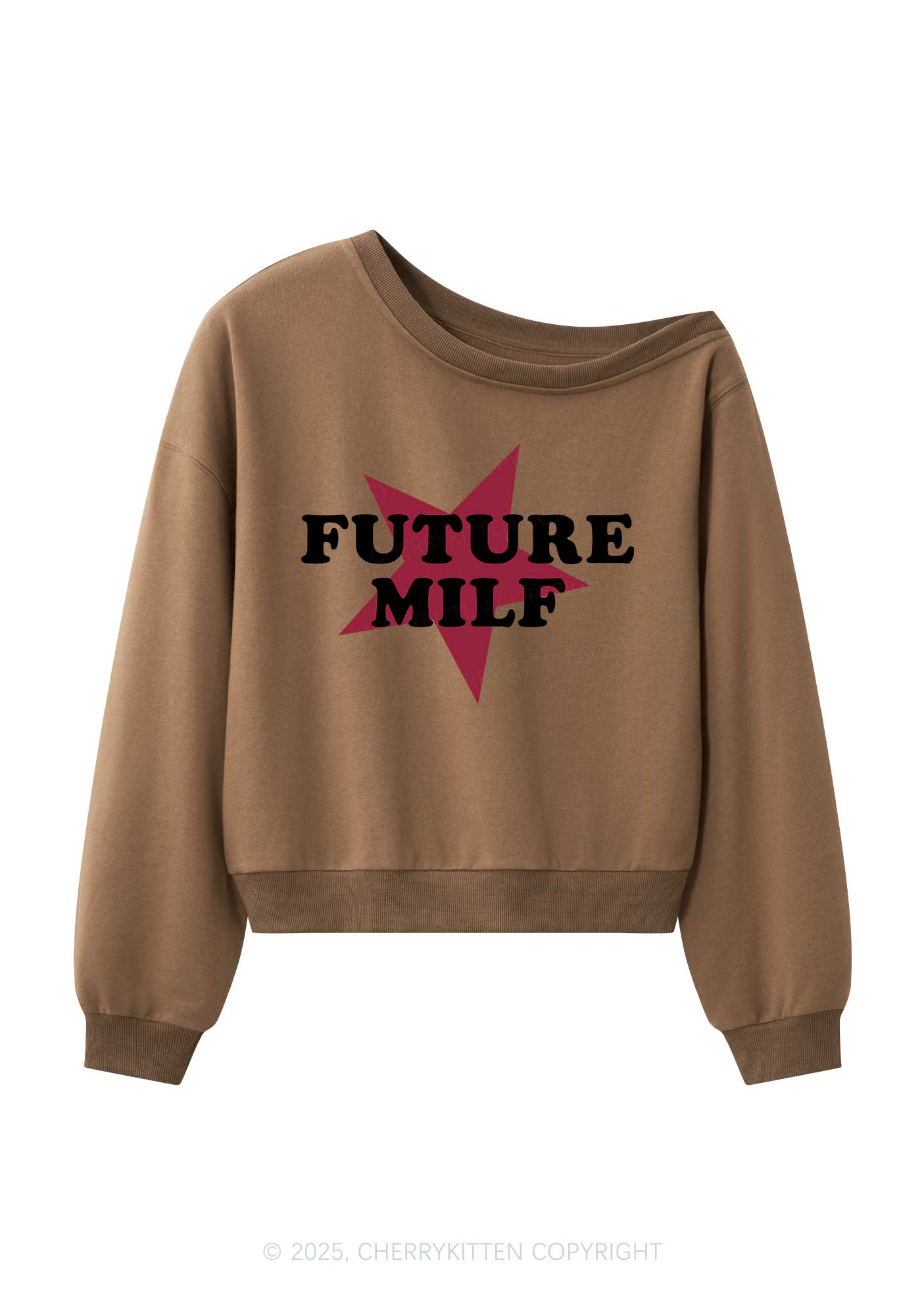 Future Mxxf Y2K Off Shoulder Sweatshirts Cherrykitten - Image 4