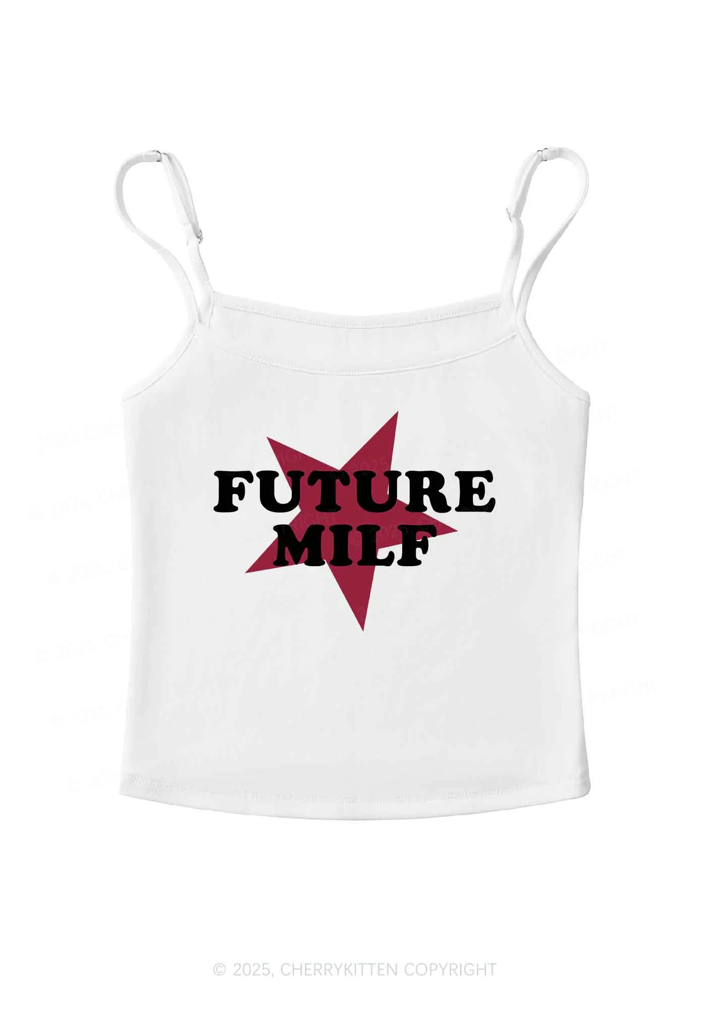 Future Mxxf Y2K Spaghetti Strap Cami Cherrykitten - Image 4