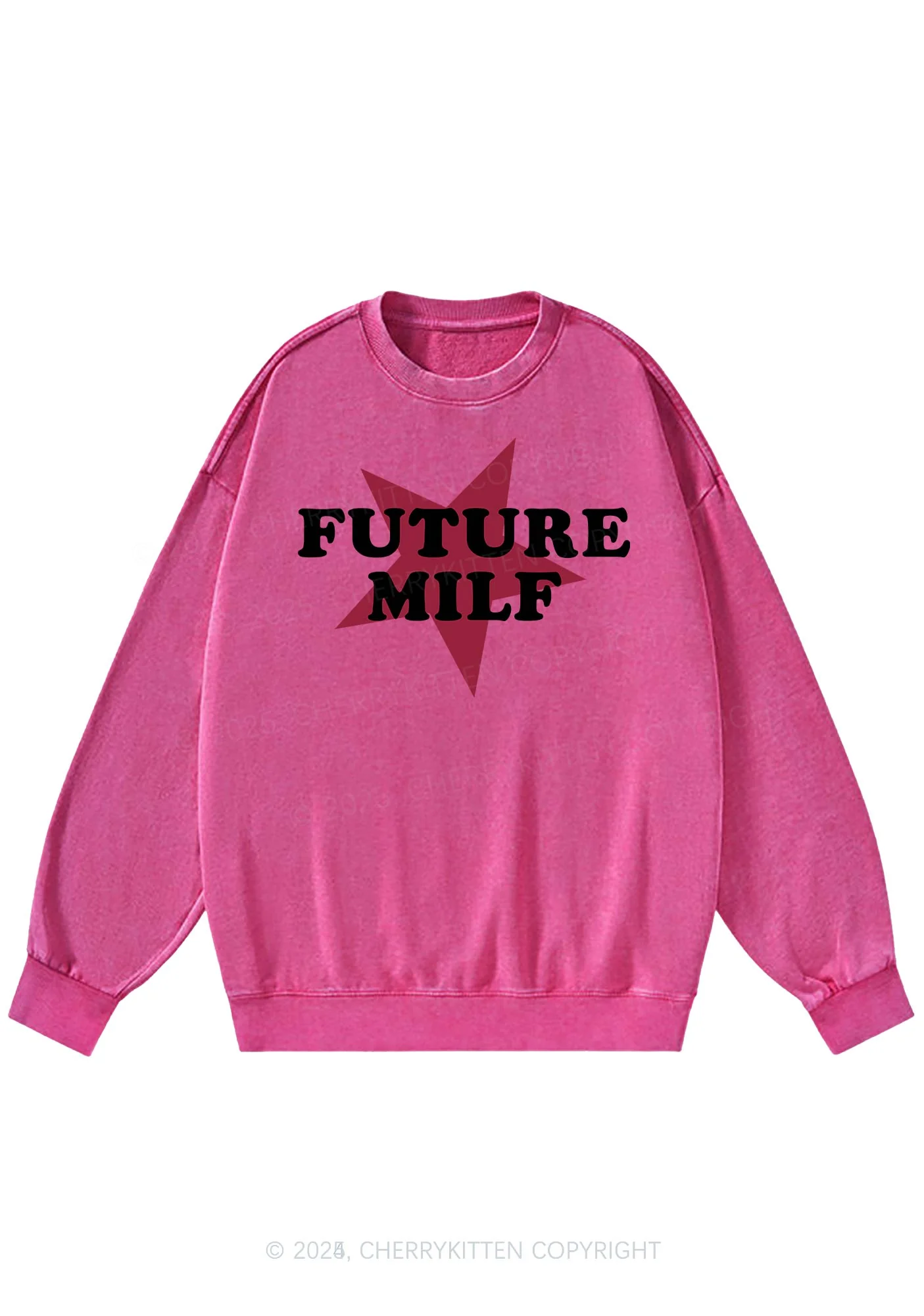 Future Mxxf Y2K Washed Sweatshirts Cherrykitten - Image 4