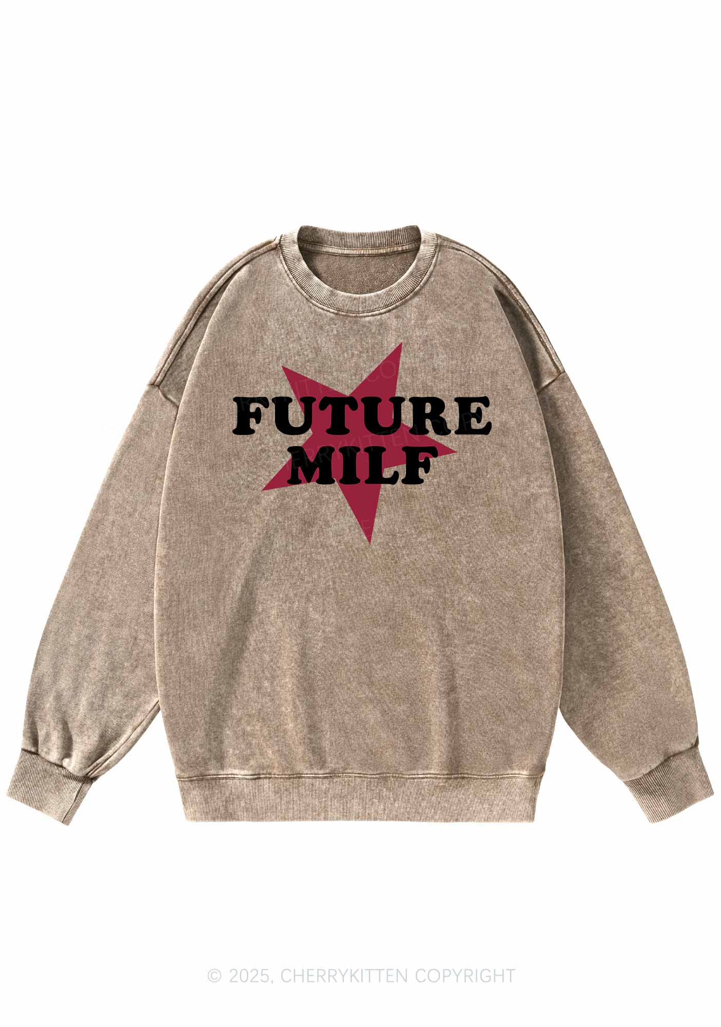 Future Mxxf Y2K Washed Sweatshirts Cherrykitten - Image 6