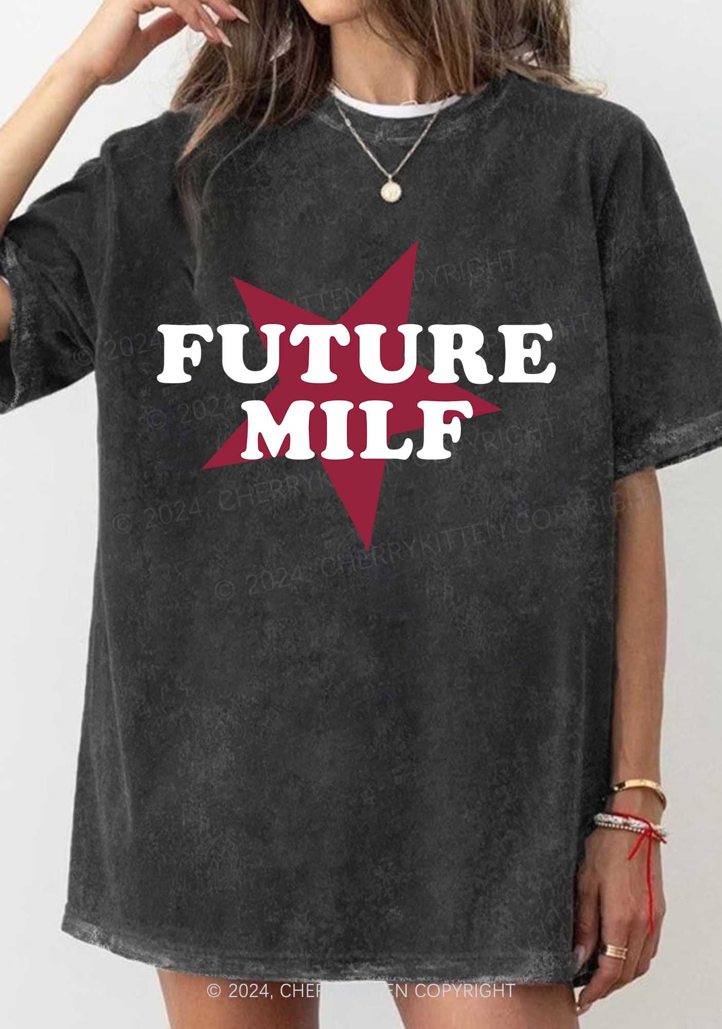 Future Mxxf Y2K Washed Tee Cherrykitten - Image 2