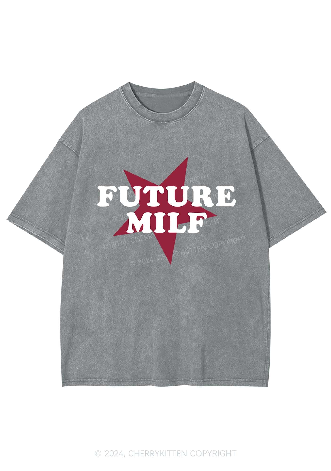 Future Mxxf Y2K Washed Tee Cherrykitten - Image 4
