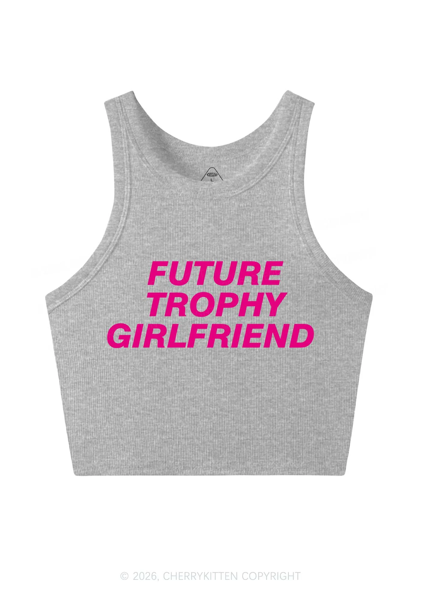 Future Trophy Girlfriend Y2K Crop Tank Top Cherrykitten - Image 5