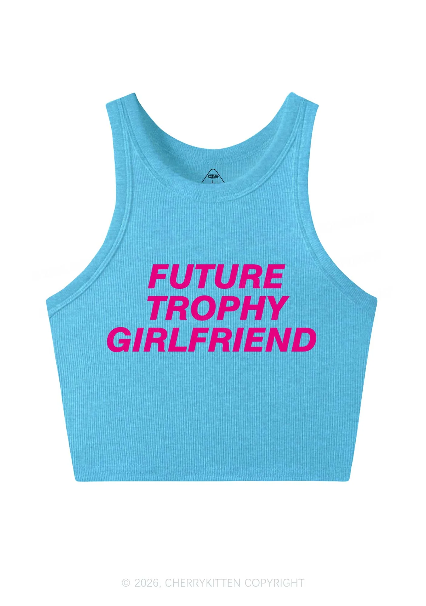 Future Trophy Girlfriend Y2K Crop Tank Top Cherrykitten - Image 6