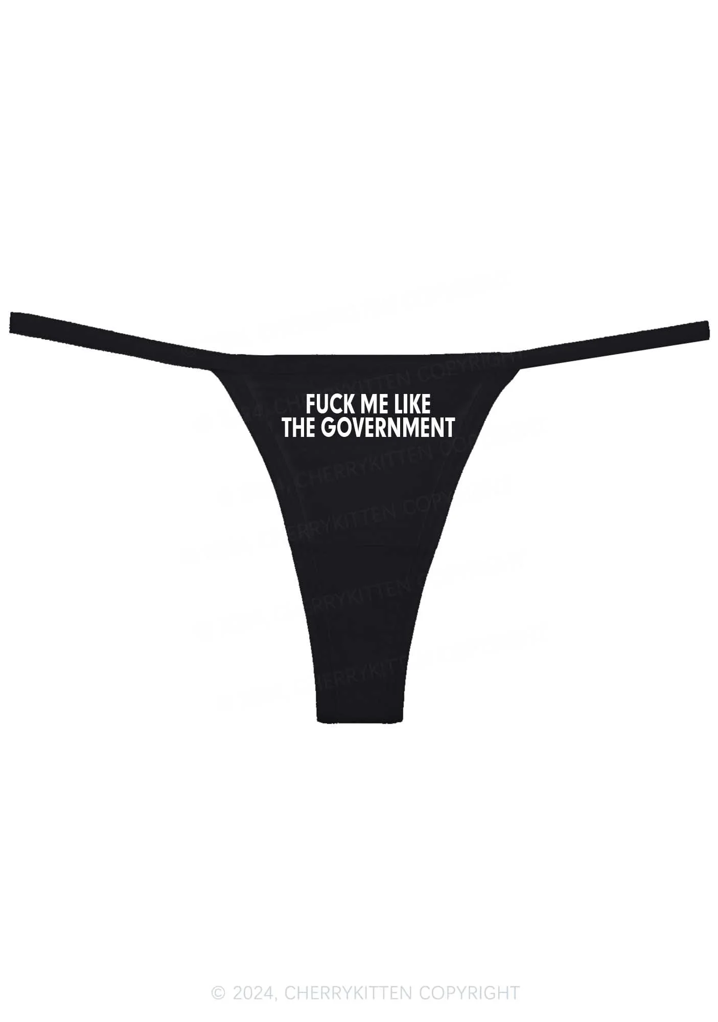 Fxxk Me Y2K Flat String Thong Cherrykitten - Image 4