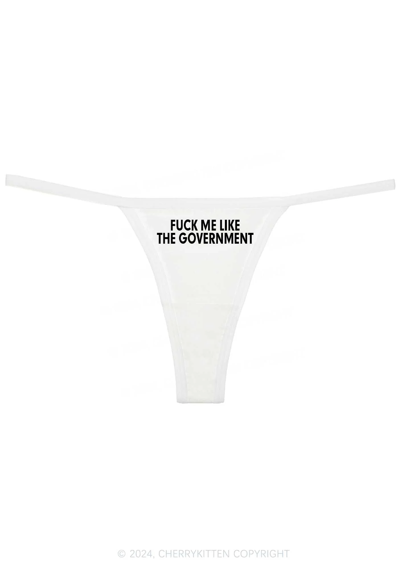 Fxxk Me Y2K Flat String Thong Cherrykitten - Image 5