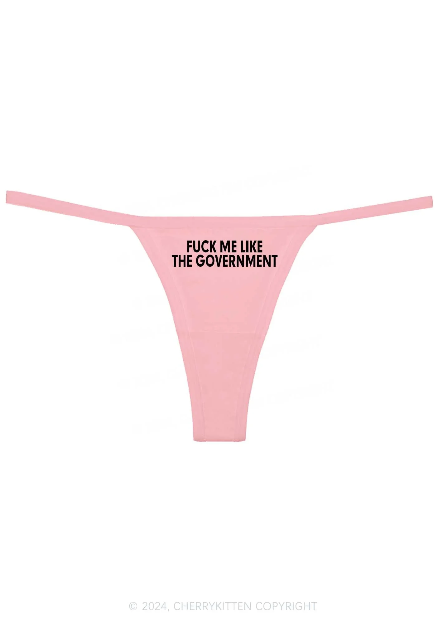 Fxxk Me Y2K Flat String Thong Cherrykitten - Image 6