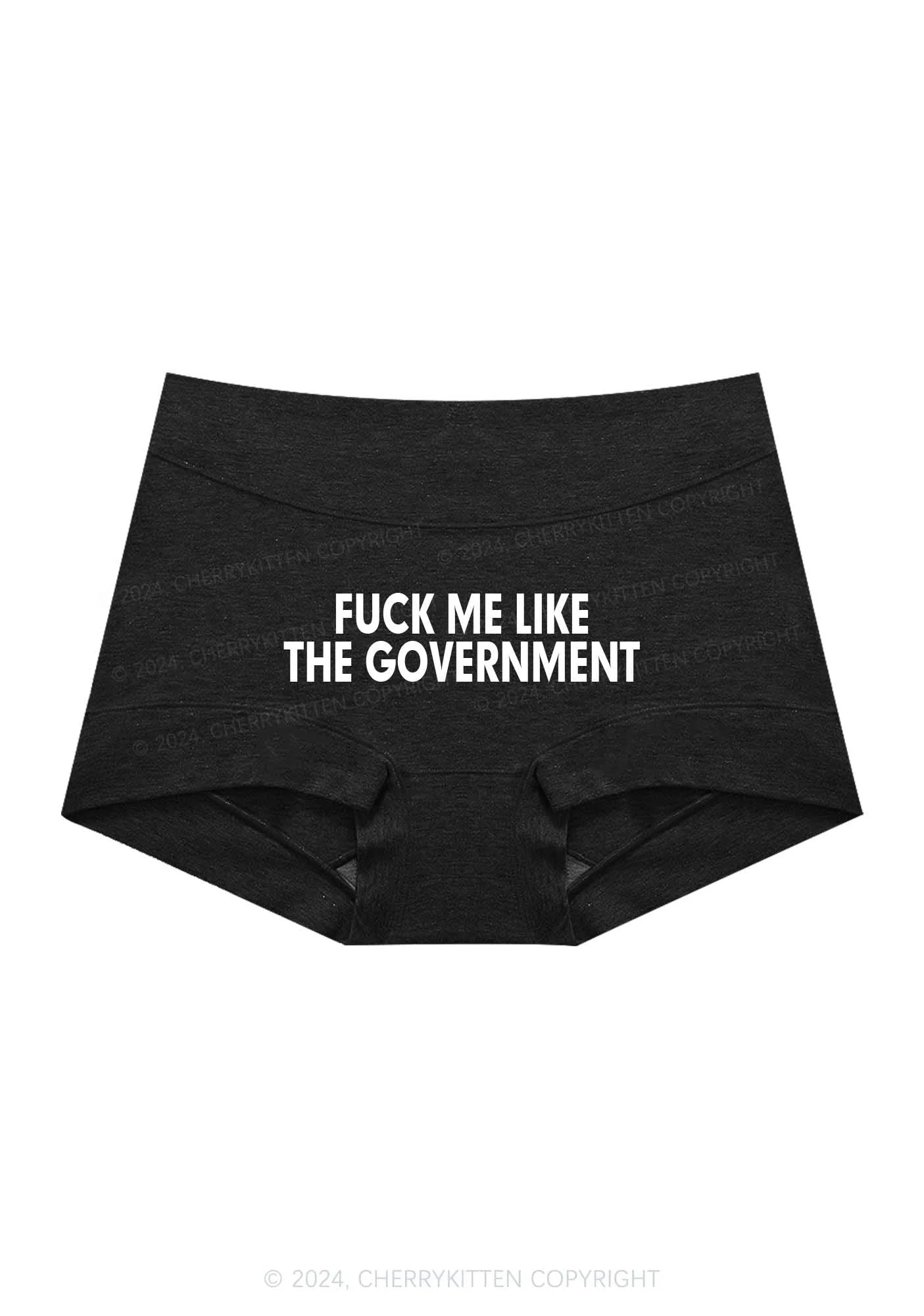 Fxxk Me Y2K Mid Rise Waist Boyshort Cherrykitten - Image 4