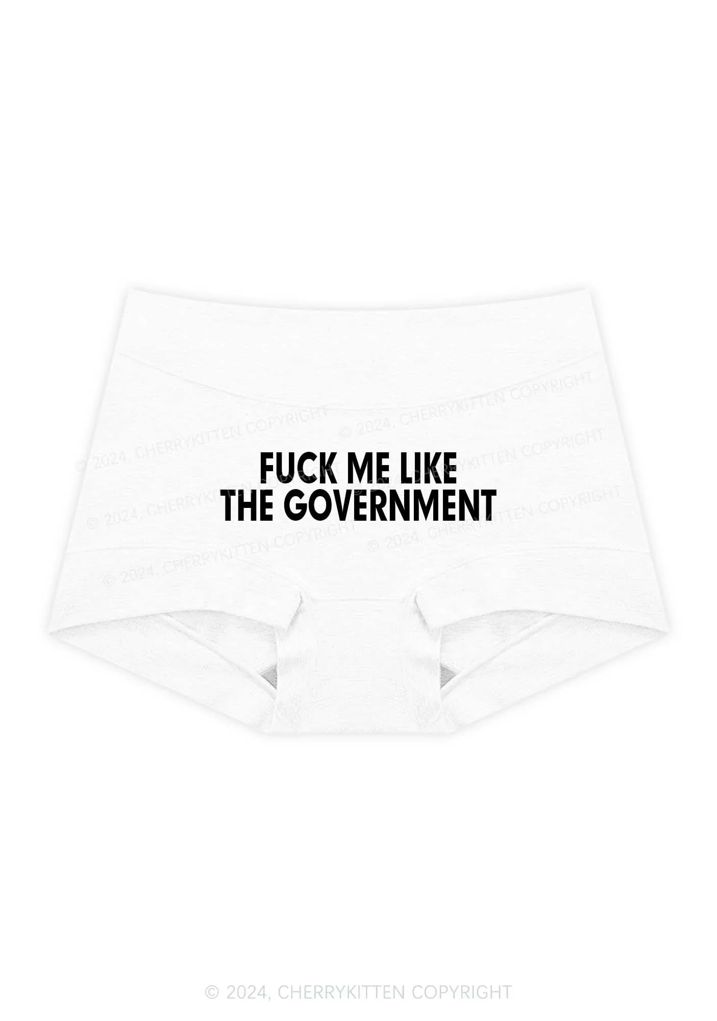 Fxxk Me Y2K Mid Rise Waist Boyshort Cherrykitten - Image 5