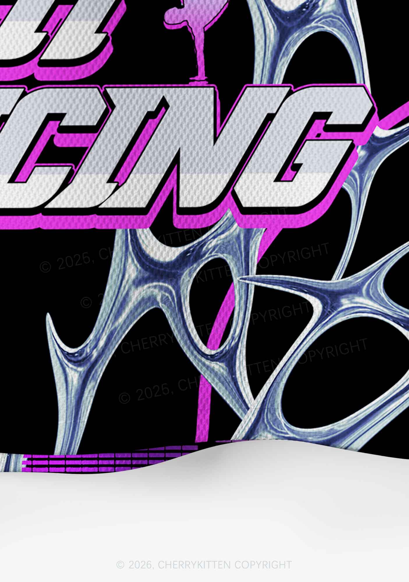 Fxxk Off Im Dancing Y2K Crop Sport Jersey Shirts Cherrykitten - Image 7