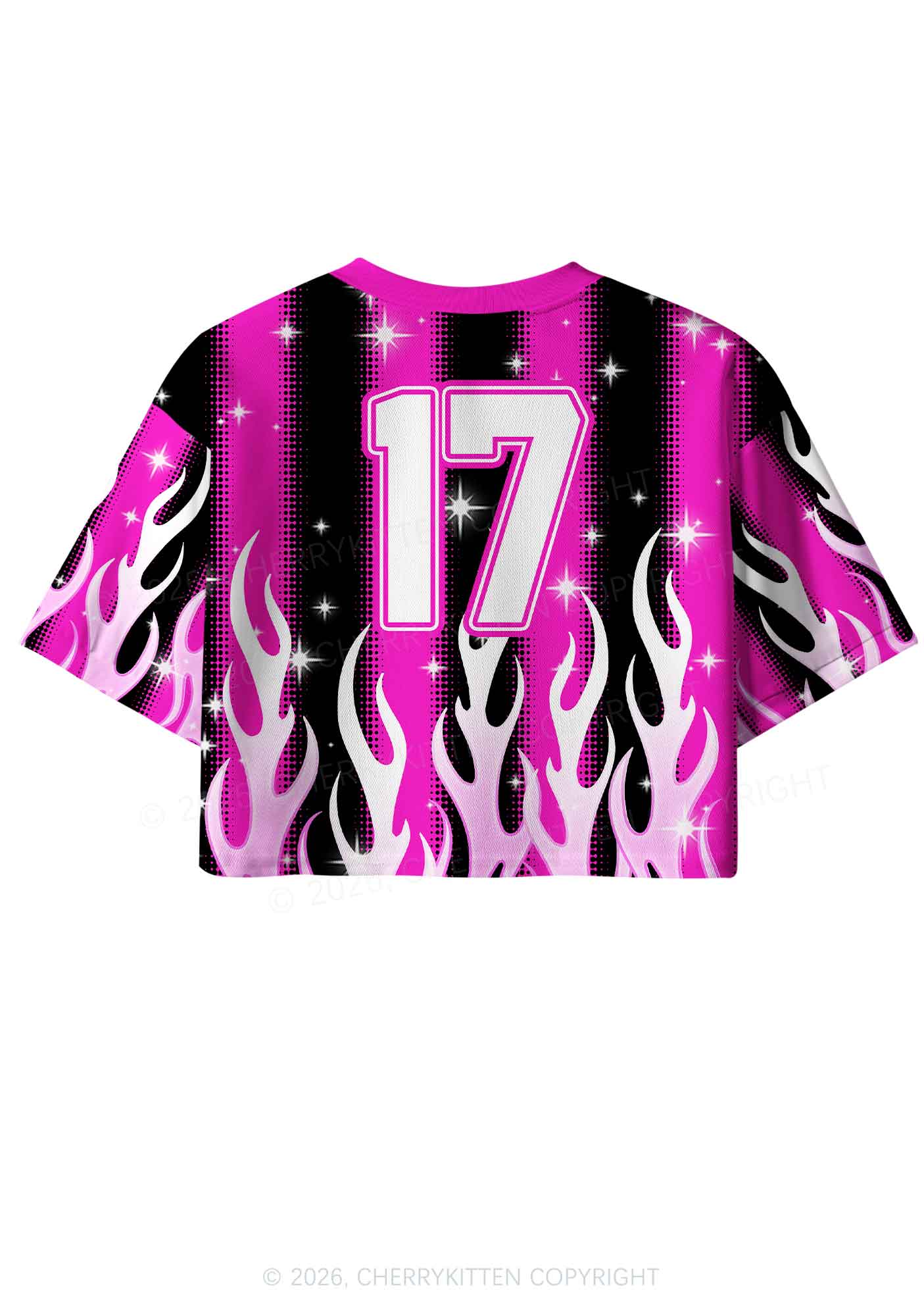 Gangsta Rap Made Me Do It Y2K Crop Sport Jersey Shirts Cherrykitten - Image 4