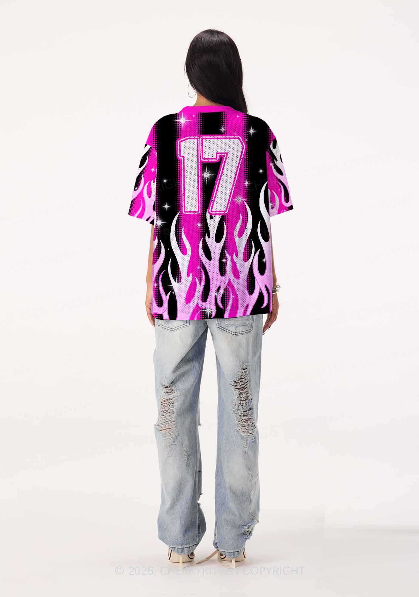 Gangsta Rap Made Me Do It Y2K Sport Jersey Shirts Cherrykitten - Image 3