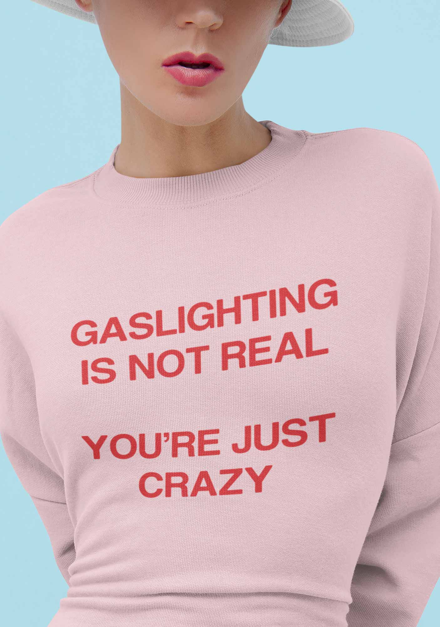 Gaslighting Not Real Y2K Sweatshirt - Image 7