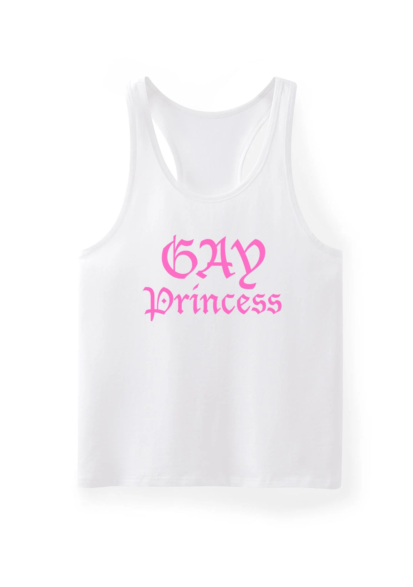 Gay Princess Pride Y2K Men Racerback Tank Top Cherrykitten - Image 4