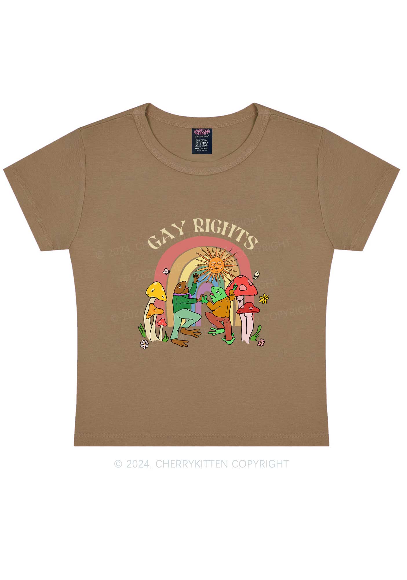 Gay Rights Y2K Baby Tee Cherrykitten - Image 12