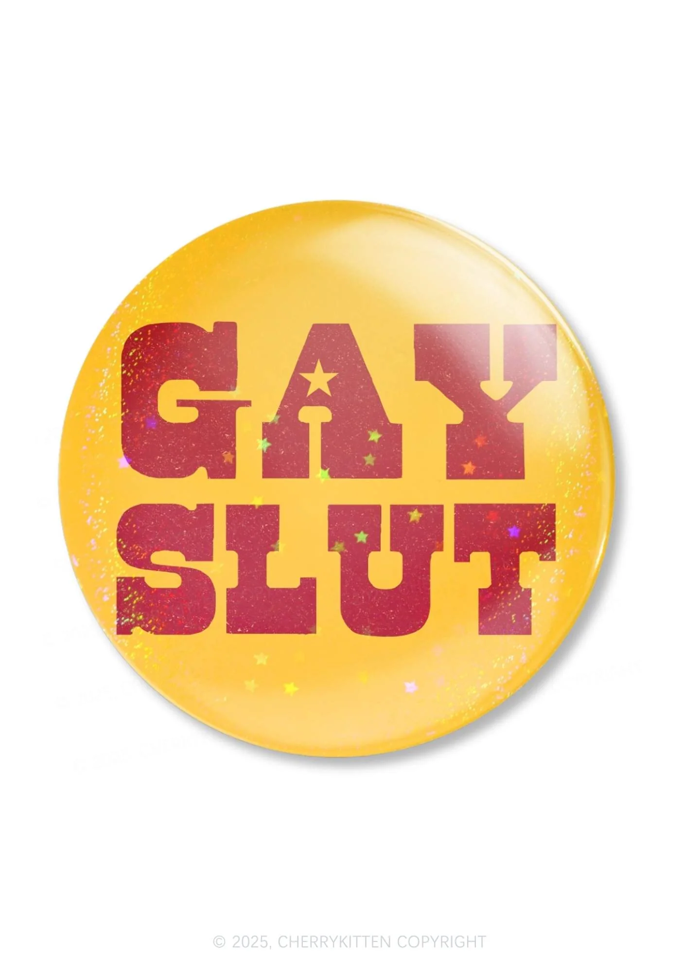 Gay Slxt Pride 1Pc Y2K Pin Badge Cherrykitten - Image 3