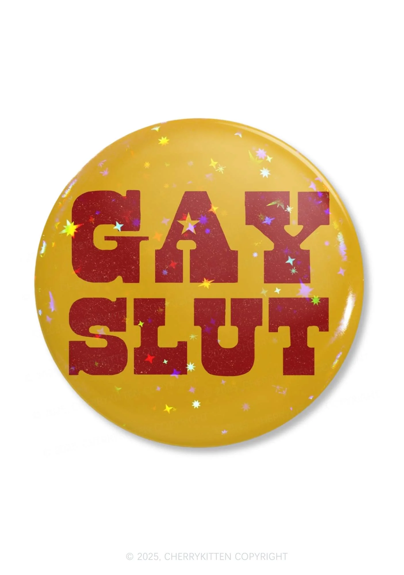 Gay Slxt Pride 1Pc Y2K Pin Badge Cherrykitten - Image 4