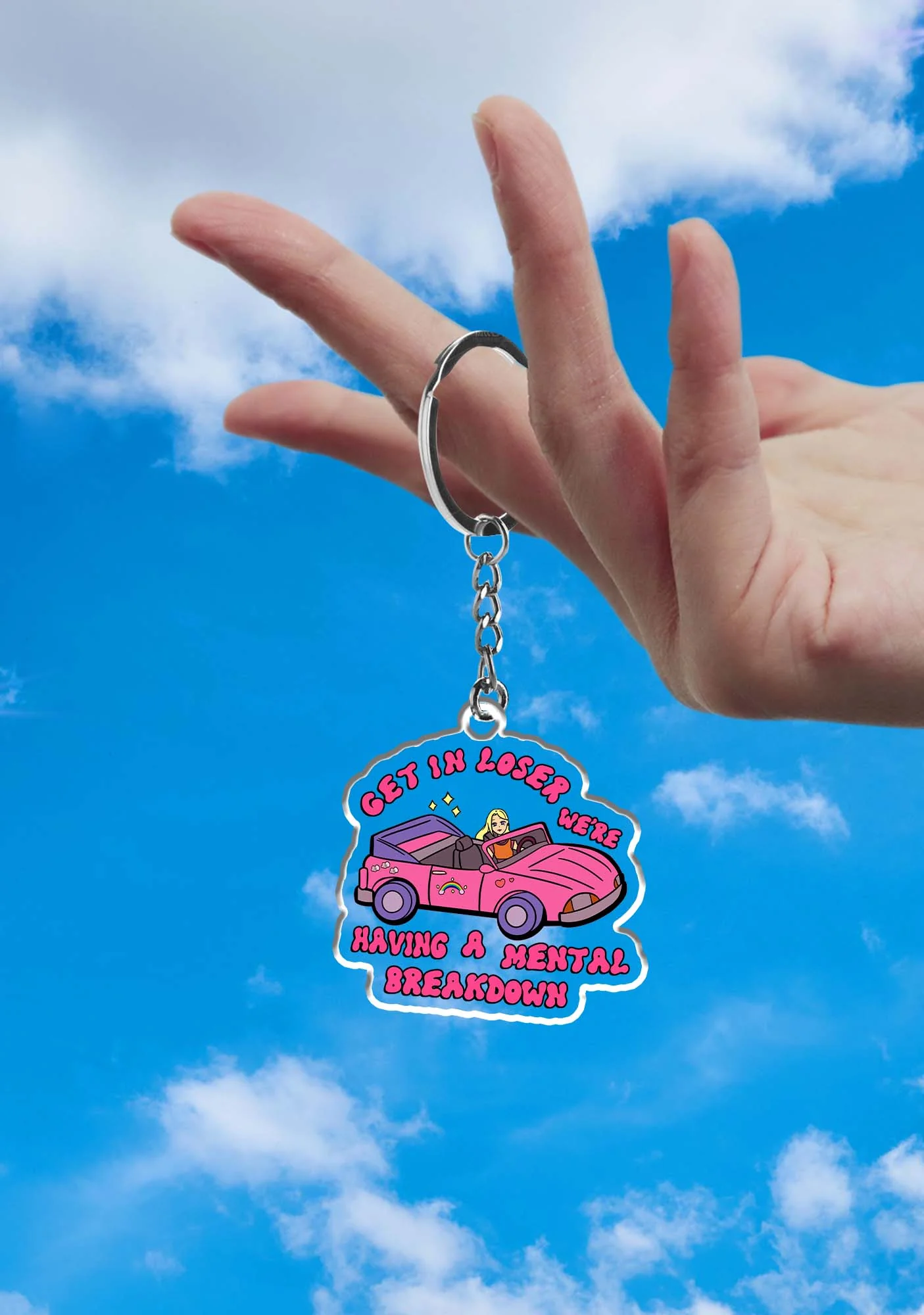 Get In 1Pc Y2K Keychain Cherrykitten - Image 2