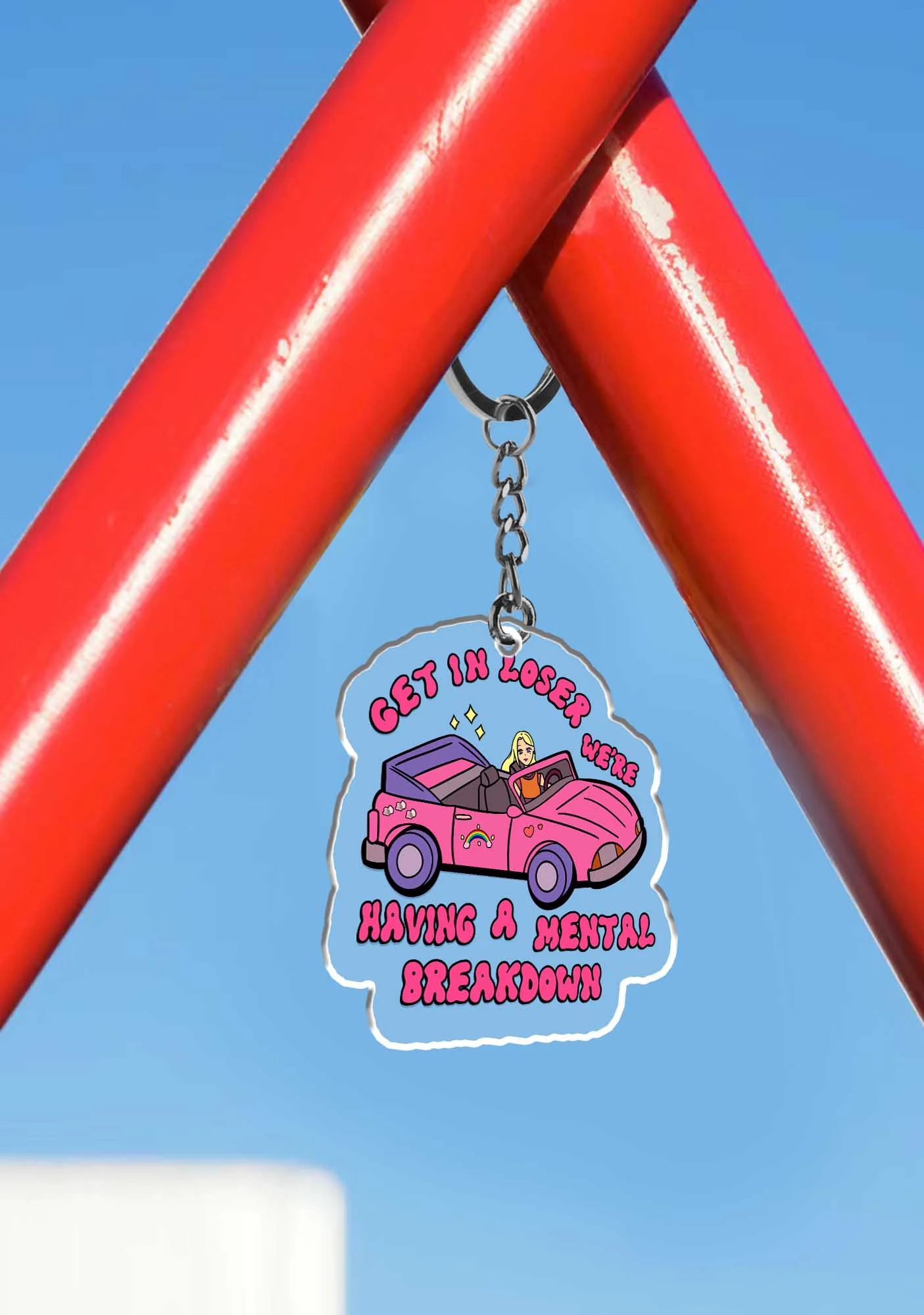 Get In 1Pc Y2K Keychain Cherrykitten - Image 3
