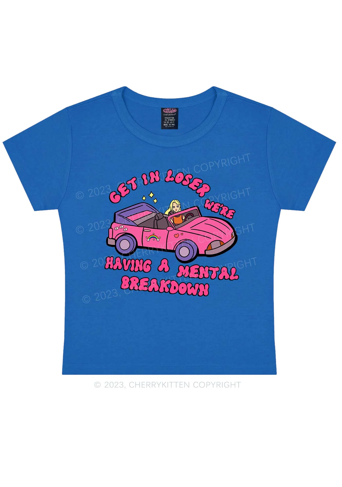 Get In Y2k Baby Tee - Image 5