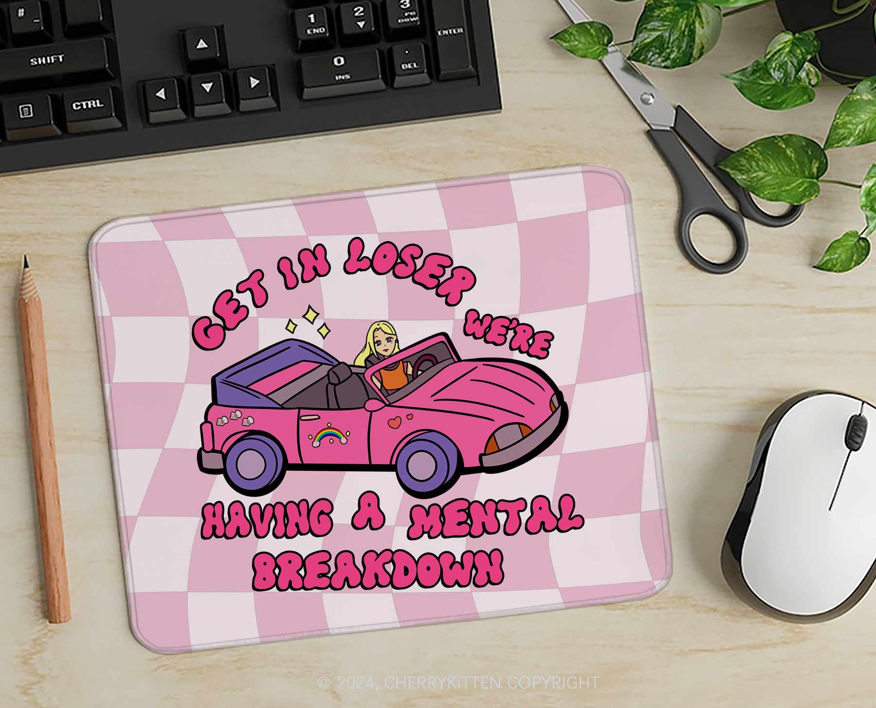 Get In Y2K Mousepad Cherrykitten - Image 2