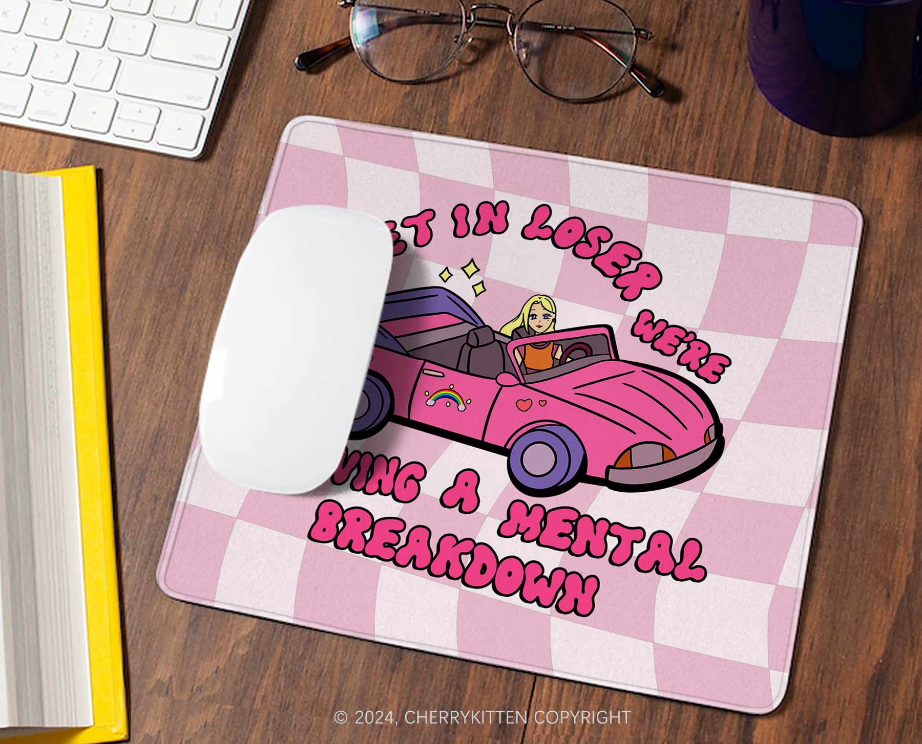 Get In Y2K Mousepad Cherrykitten - Image 3