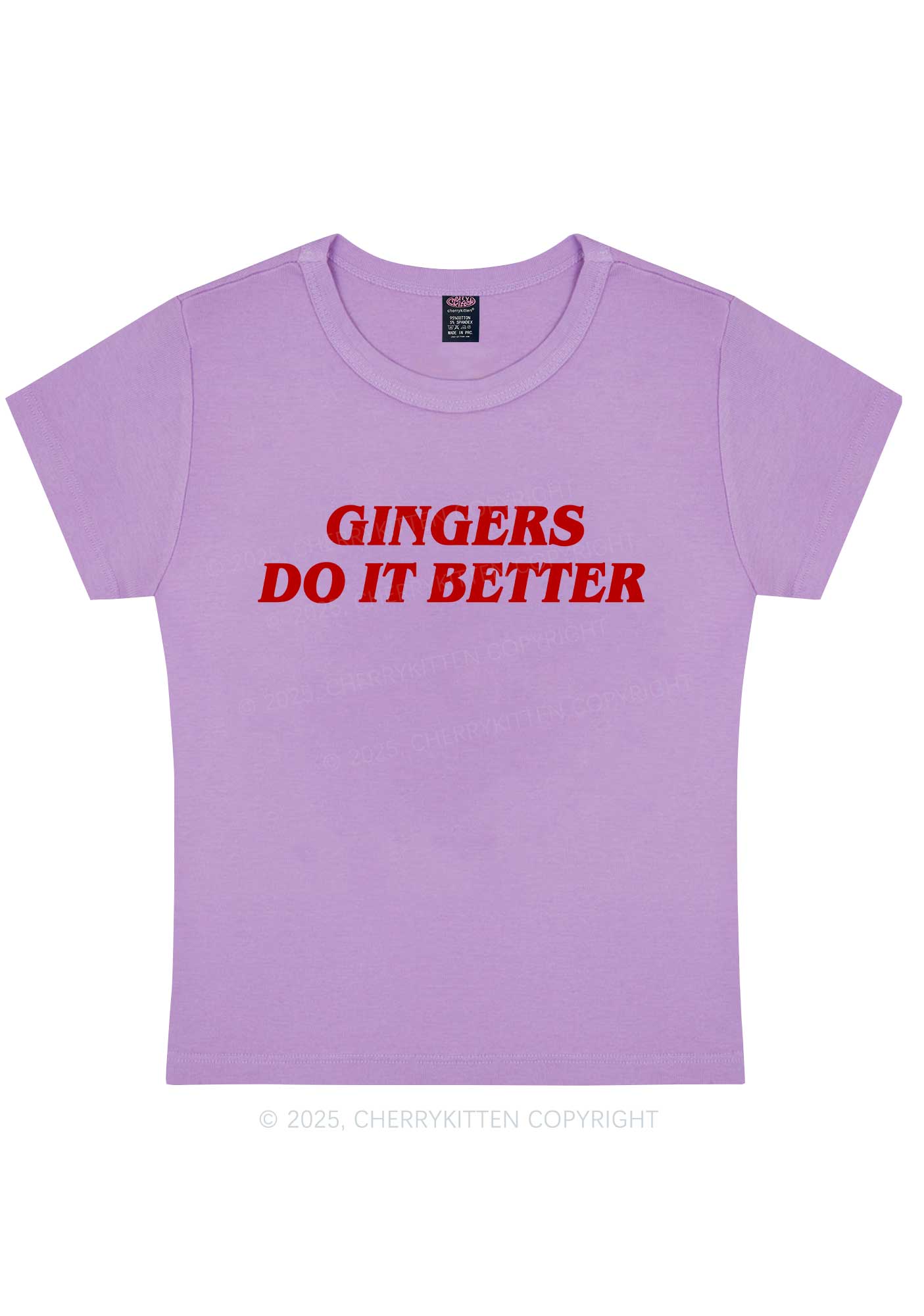 Gingers Do It Better Y2K Baby Tee Cherrykitten - Image 8
