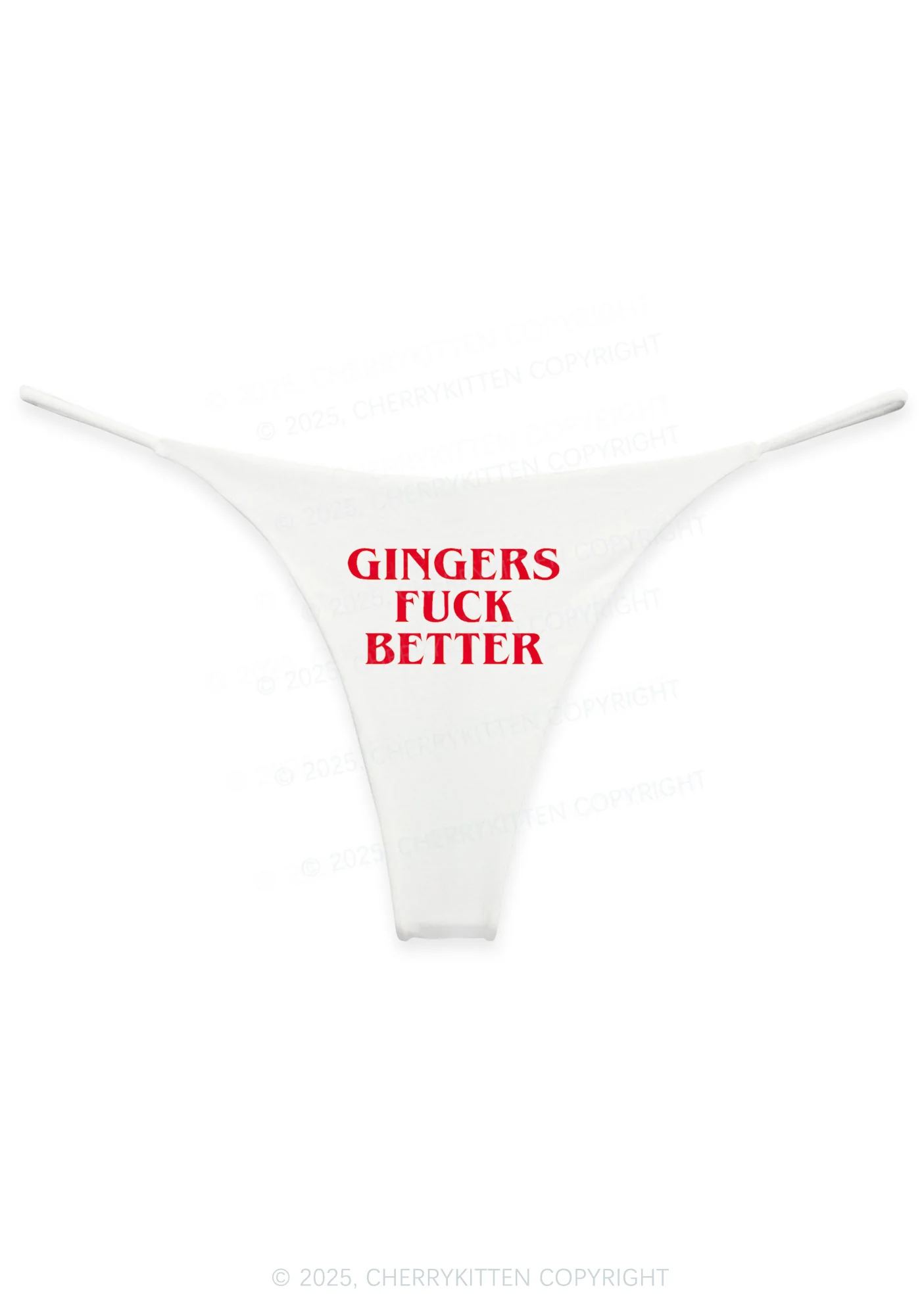 Gingers Fxxk Better Y2K Bikini String Thong Cherrykitten - Image 3