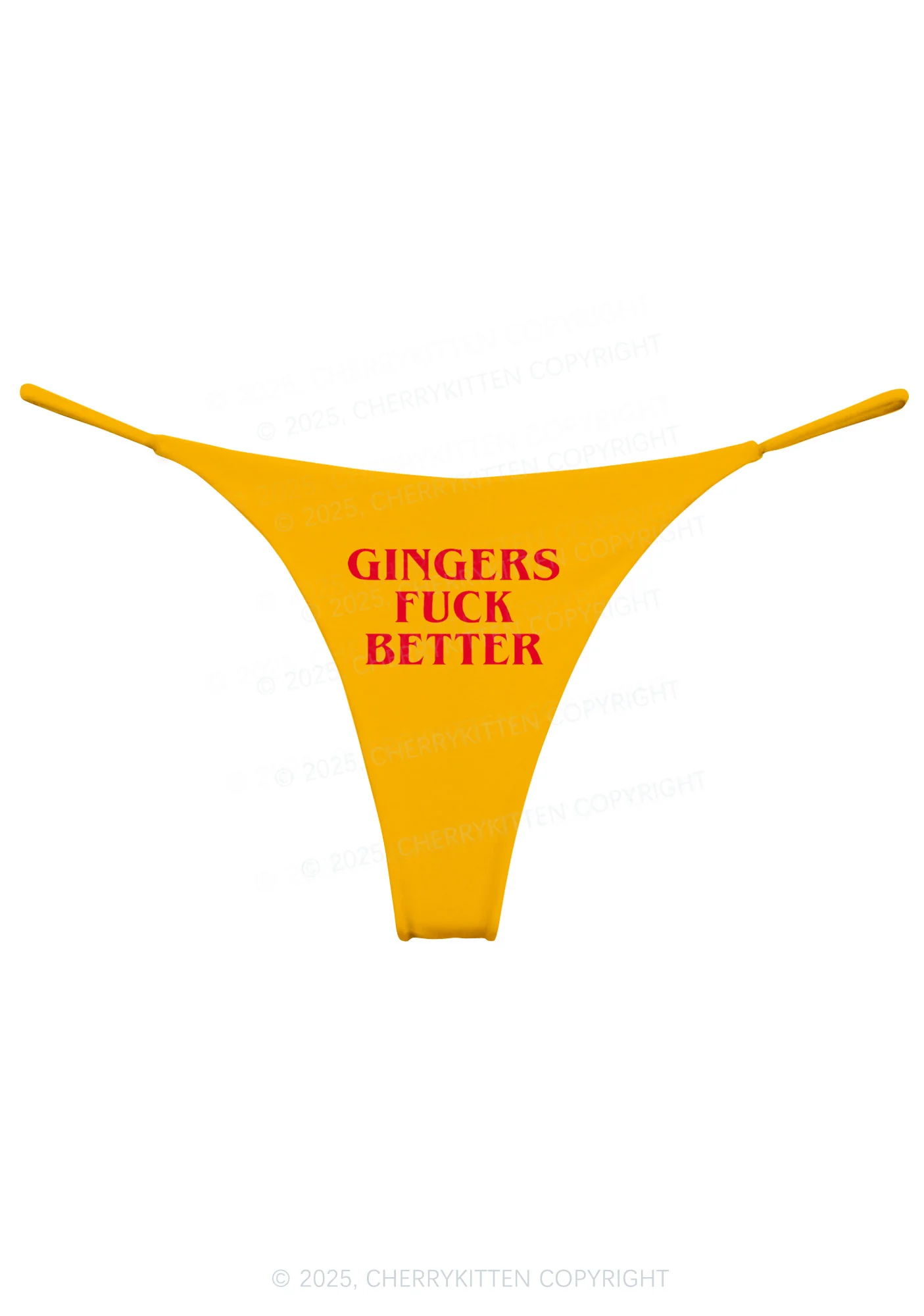 Gingers Fxxk Better Y2K Bikini String Thong Cherrykitten - Image 4