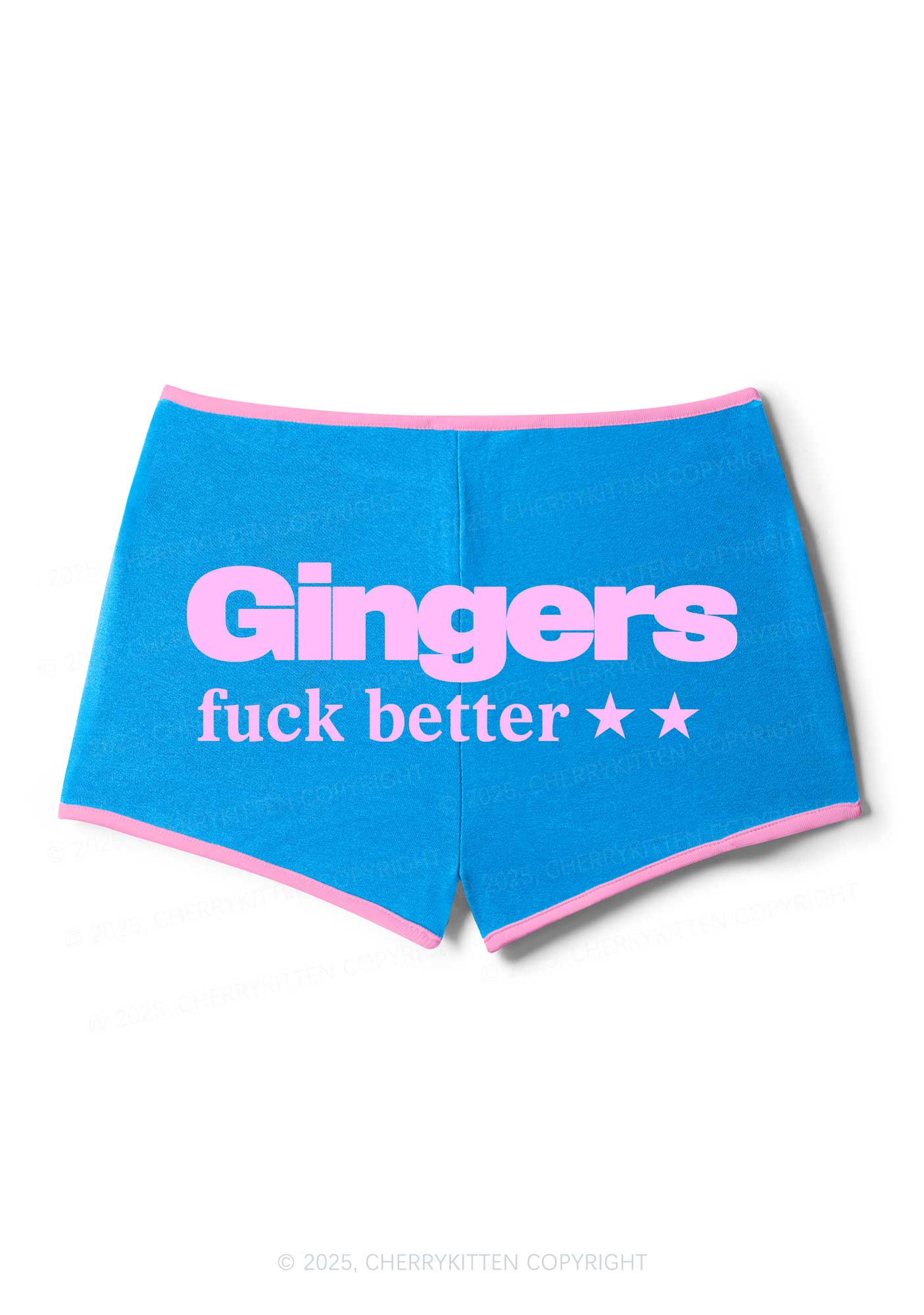 Gingers Fxxk Better Y2K Booty Shorts Cherrykitten - Image 4
