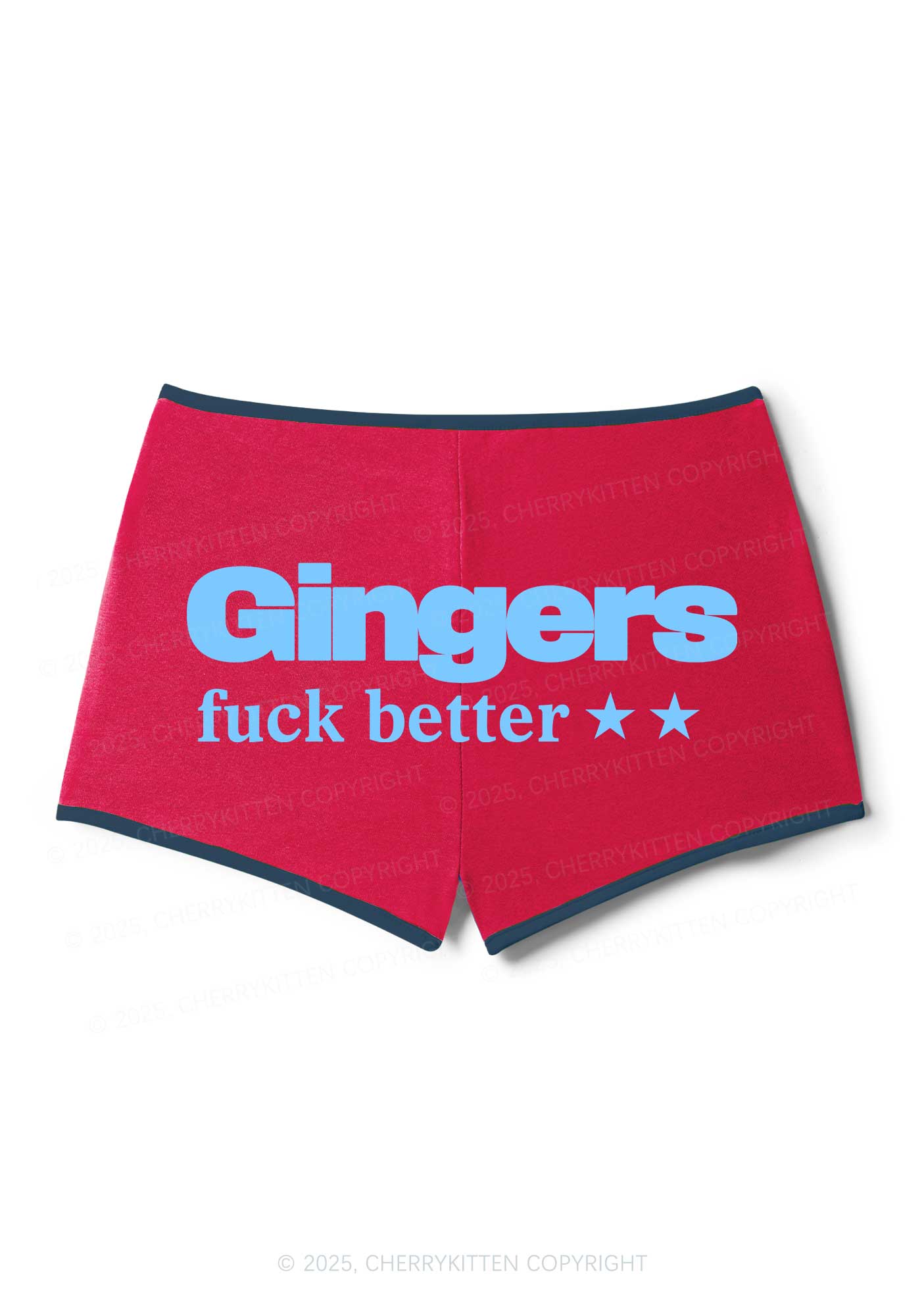 Gingers Fxxk Better Y2K Booty Shorts Cherrykitten - Image 6