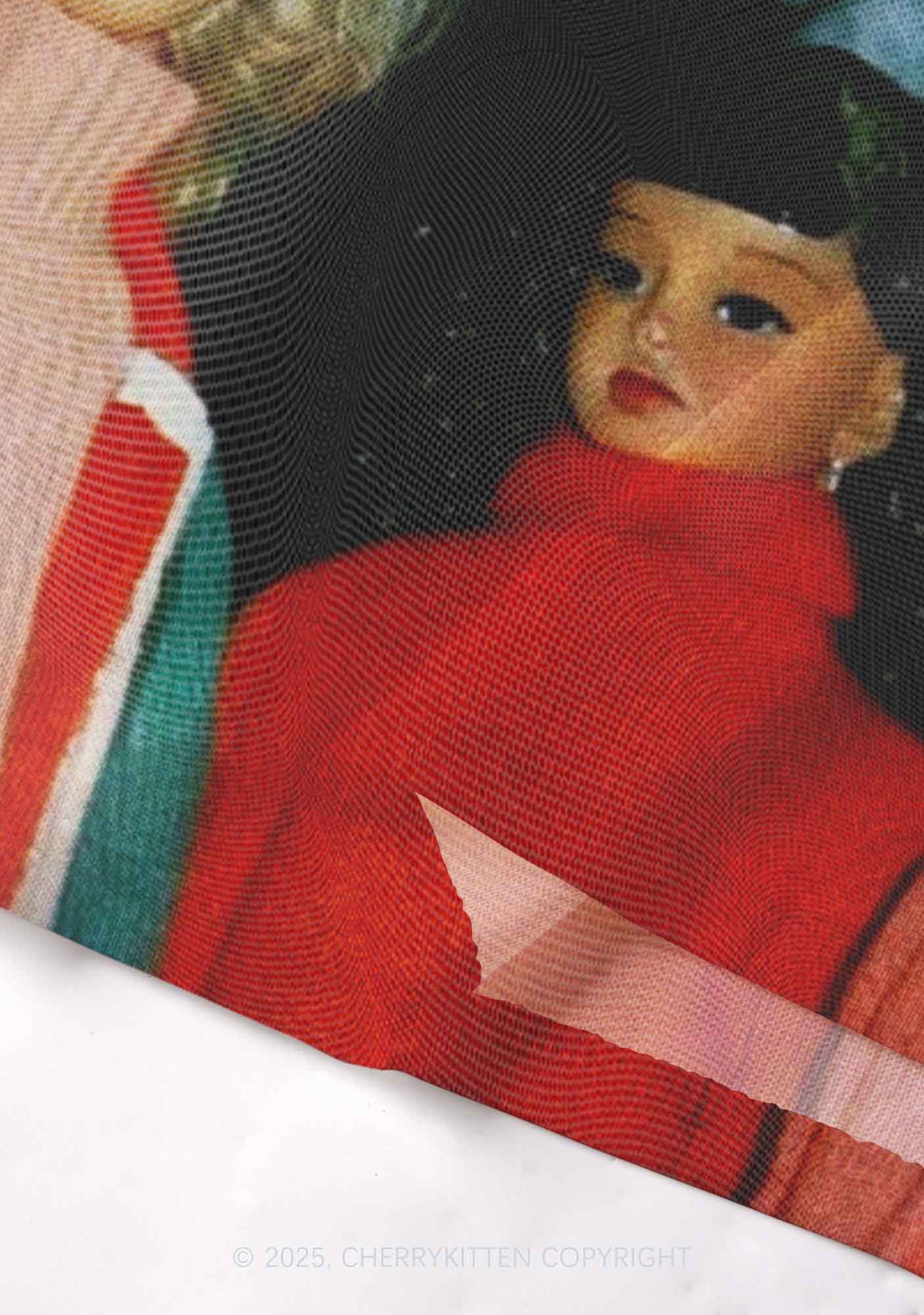 Girl Doll Y2K Mesh Cami Tank Cherrykitten - Image 4