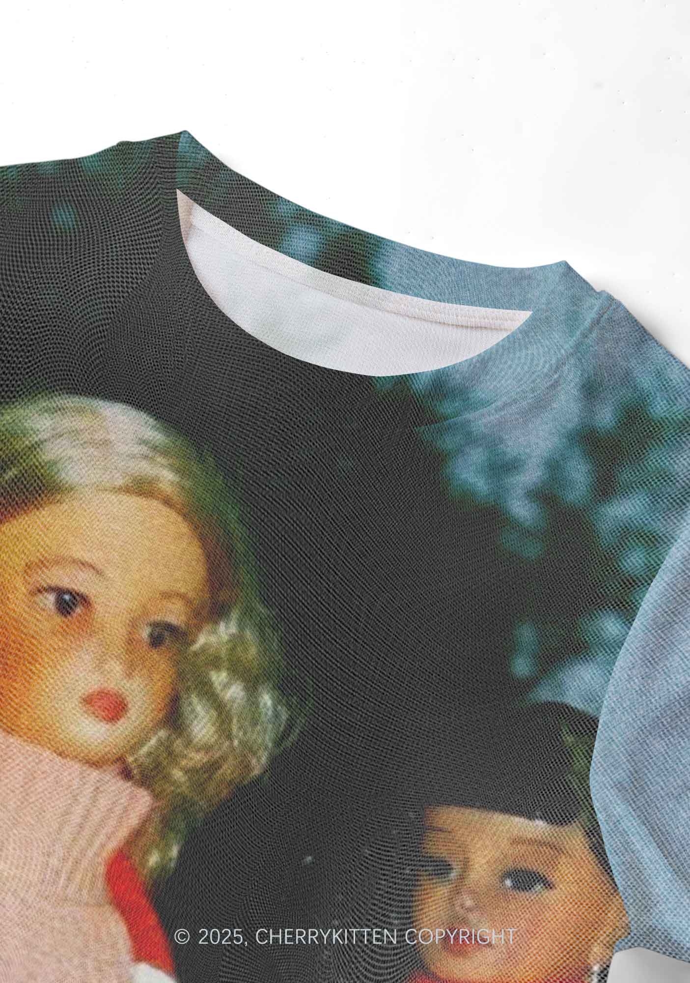 Girl Doll Y2K Mesh Crop Top Cherrykitten - Image 4