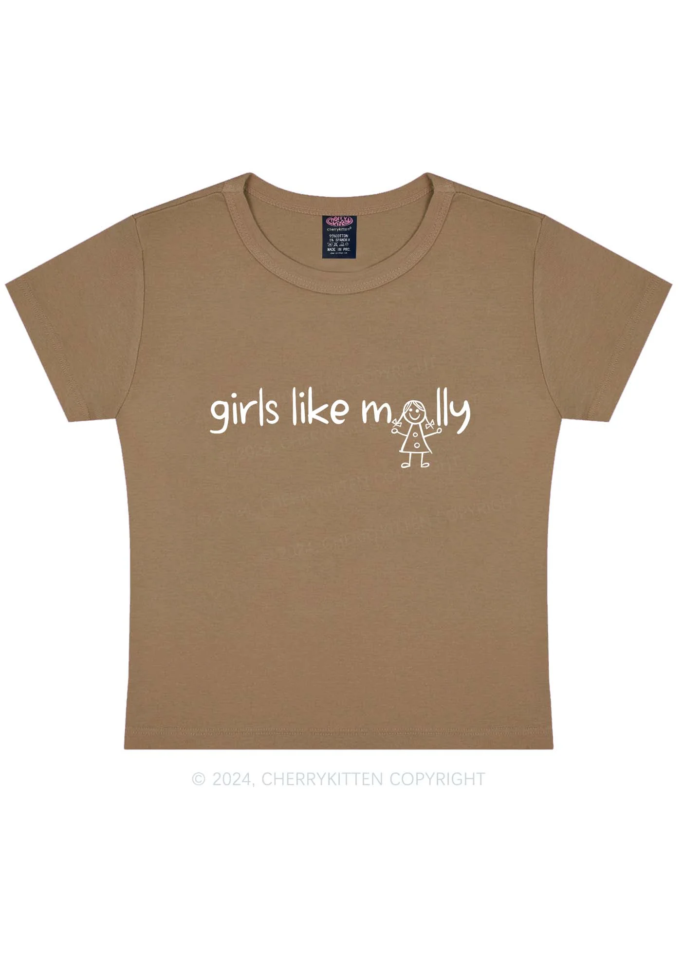 Girls Like Molly Y2K Baby Tee Cherrykitten - Image 11