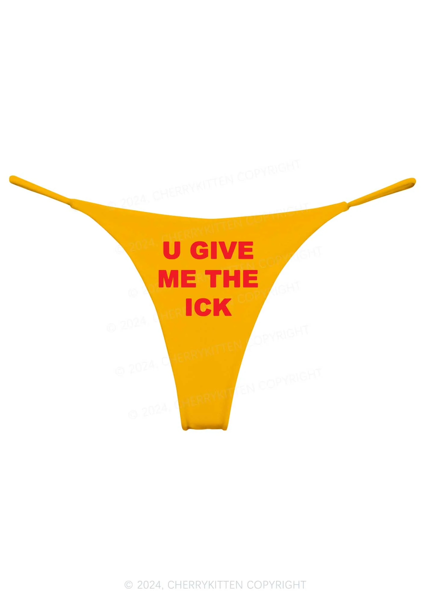 Give Me Ick Y2K Bikini String Thong Cherrykitten - Image 9