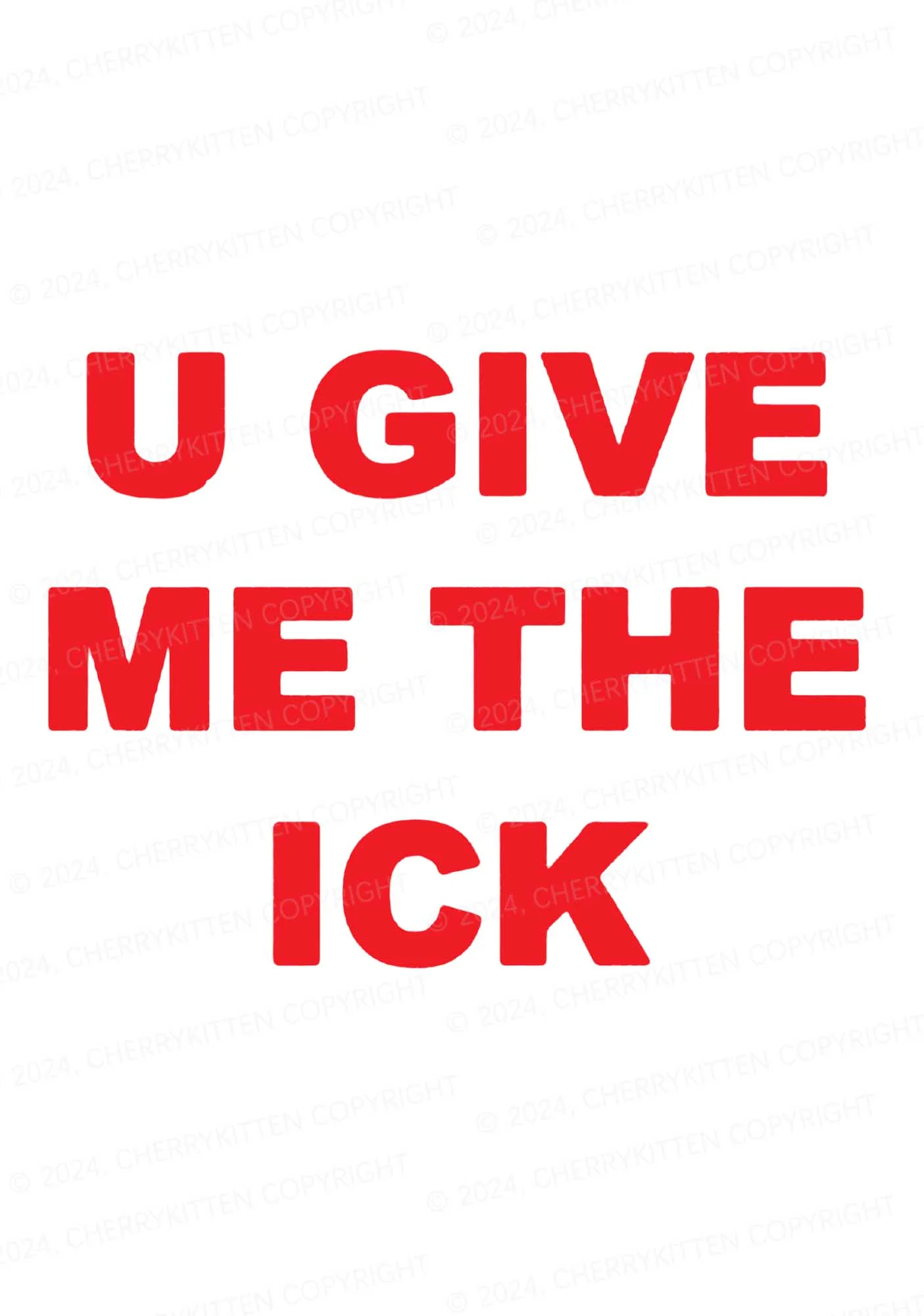 Give Me Ick Y2K Flat String Thong Cherrykitten - Image 2