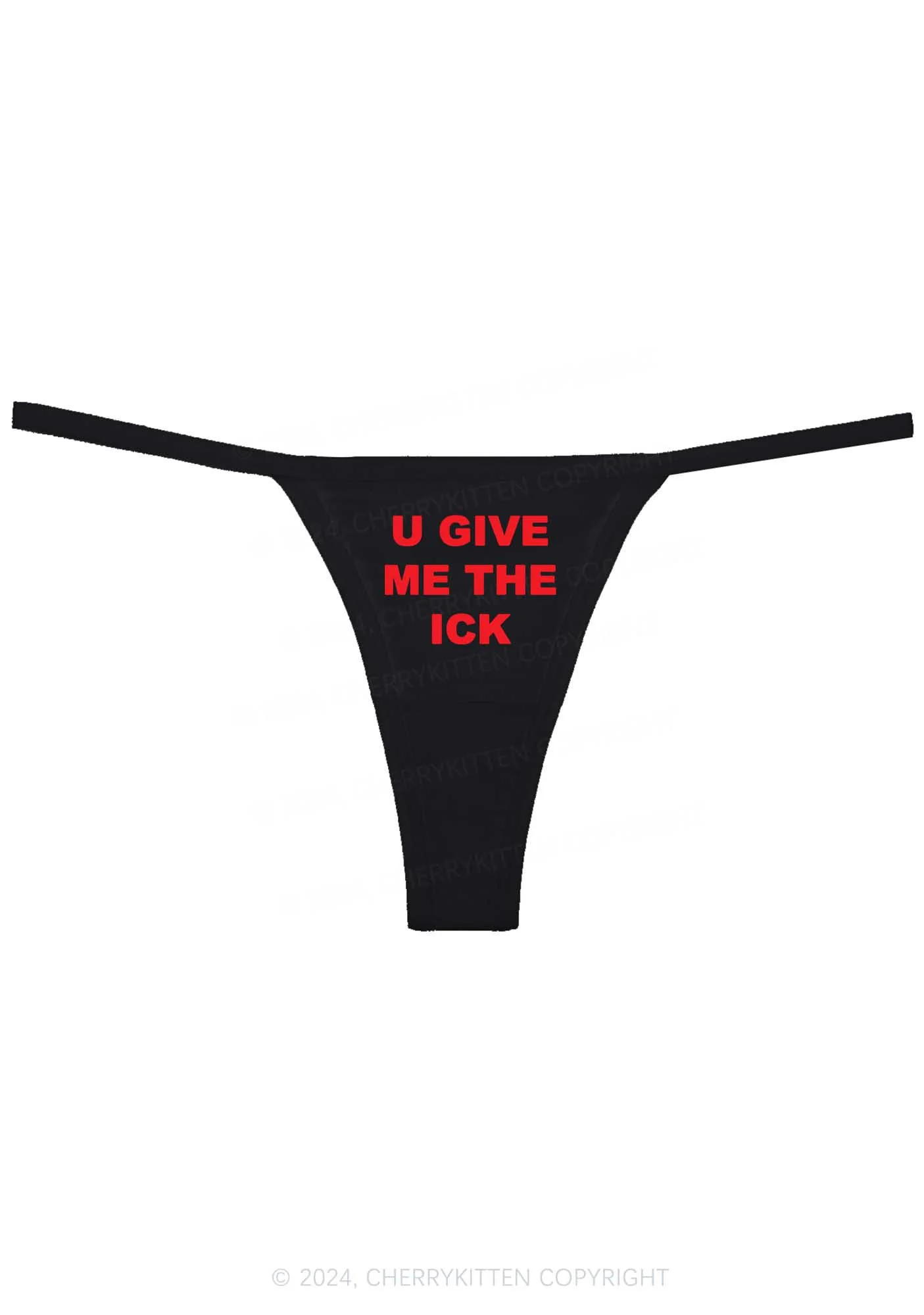 Give Me Ick Y2K Flat String Thong Cherrykitten - Image 4
