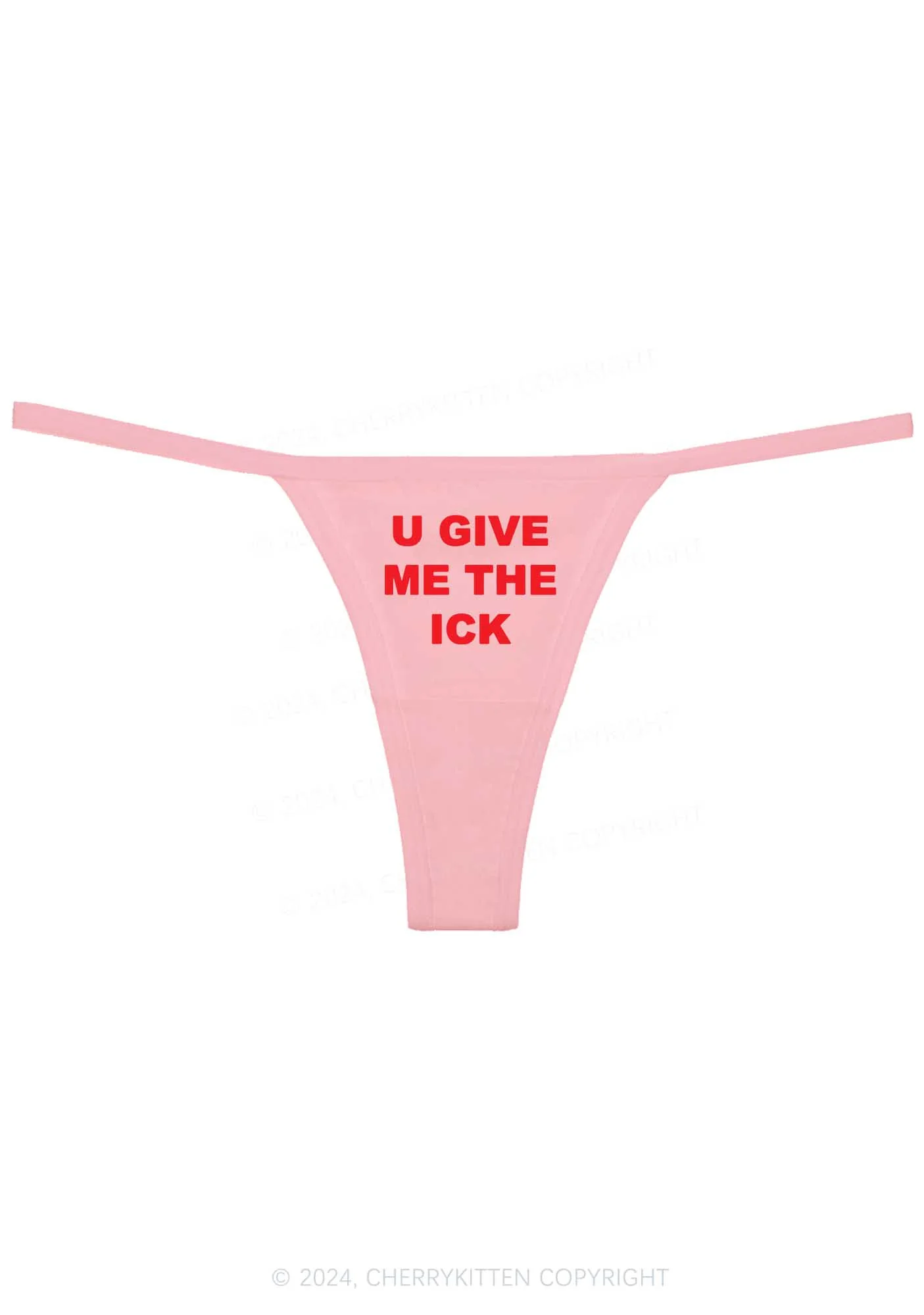 Give Me Ick Y2K Flat String Thong Cherrykitten - Image 6