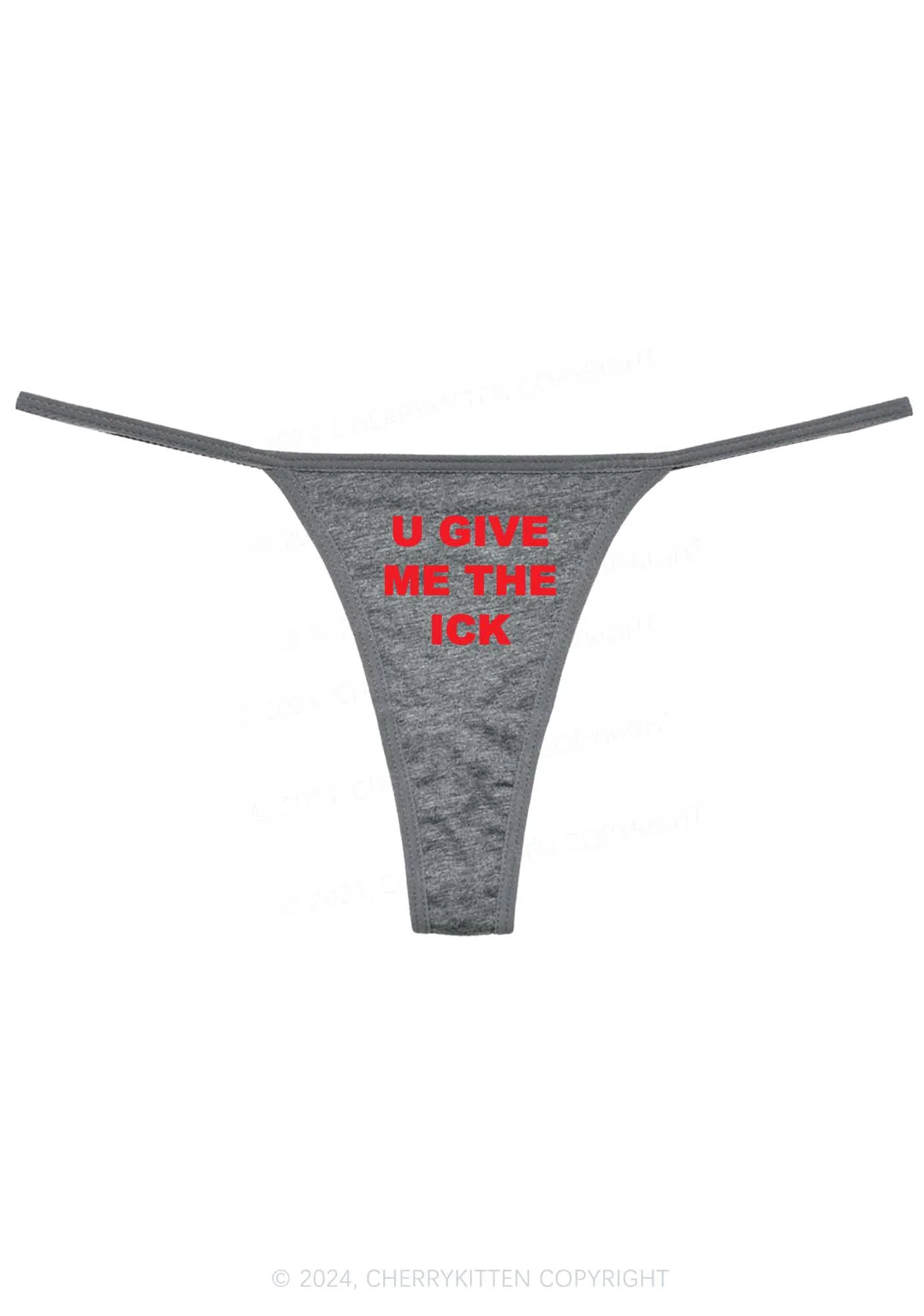 Give Me Ick Y2K Flat String Thong Cherrykitten - Image 7