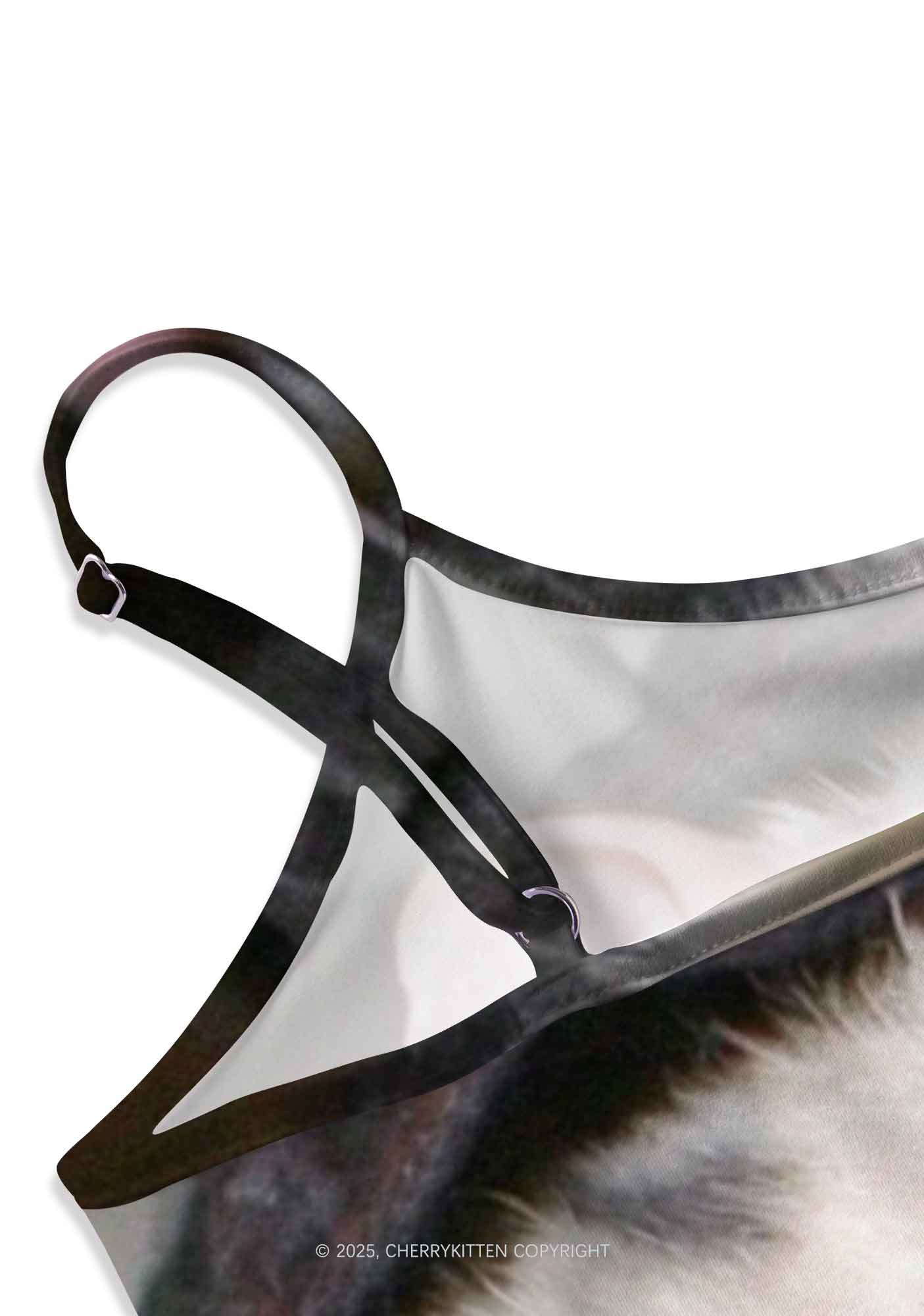 Glasses Rat Y2K Print Cami Crop Top Cherrykitten - Image 3