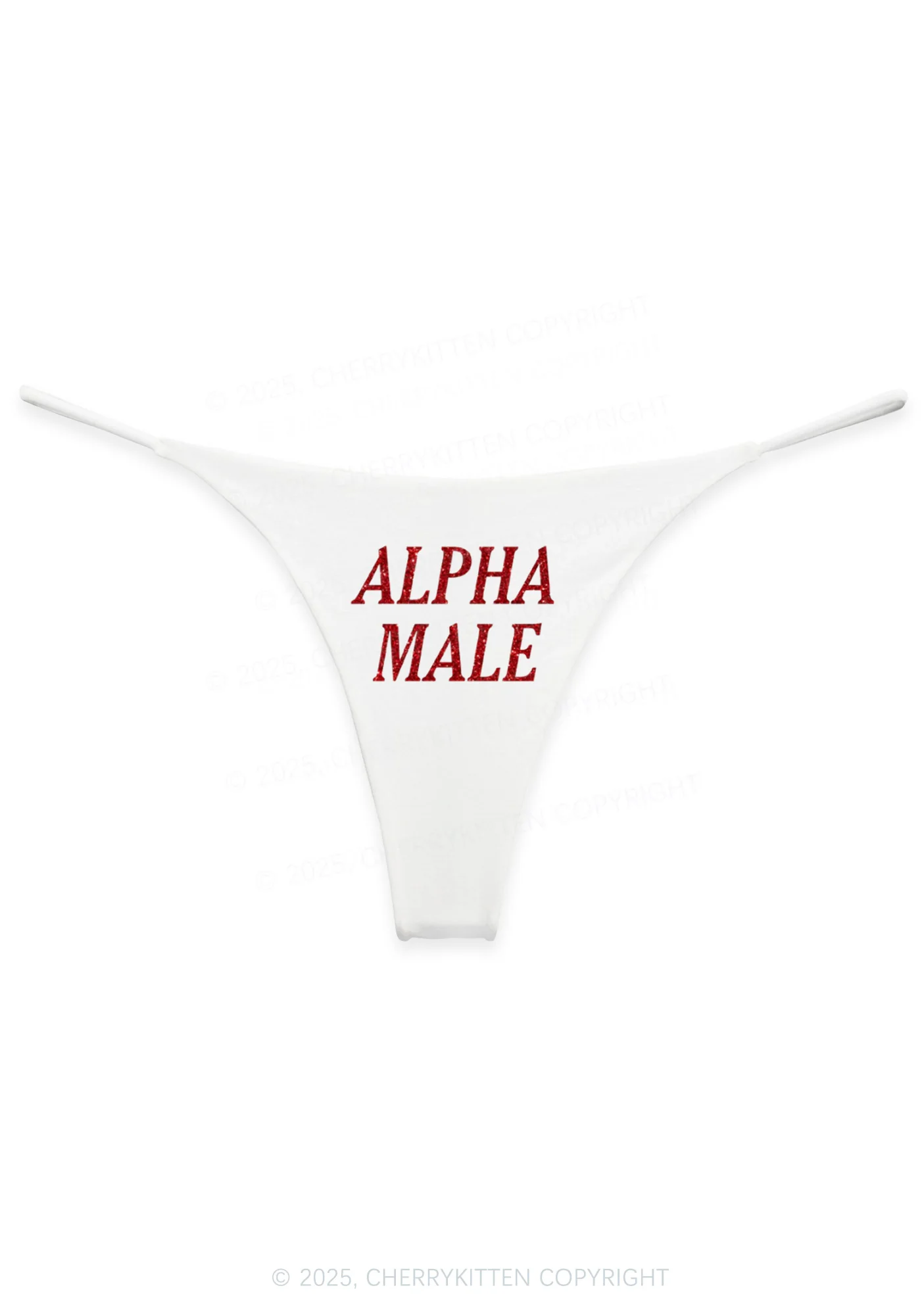 Glitter Alpha Male Y2K Bikini String Thong Cherrykitten - Image 4