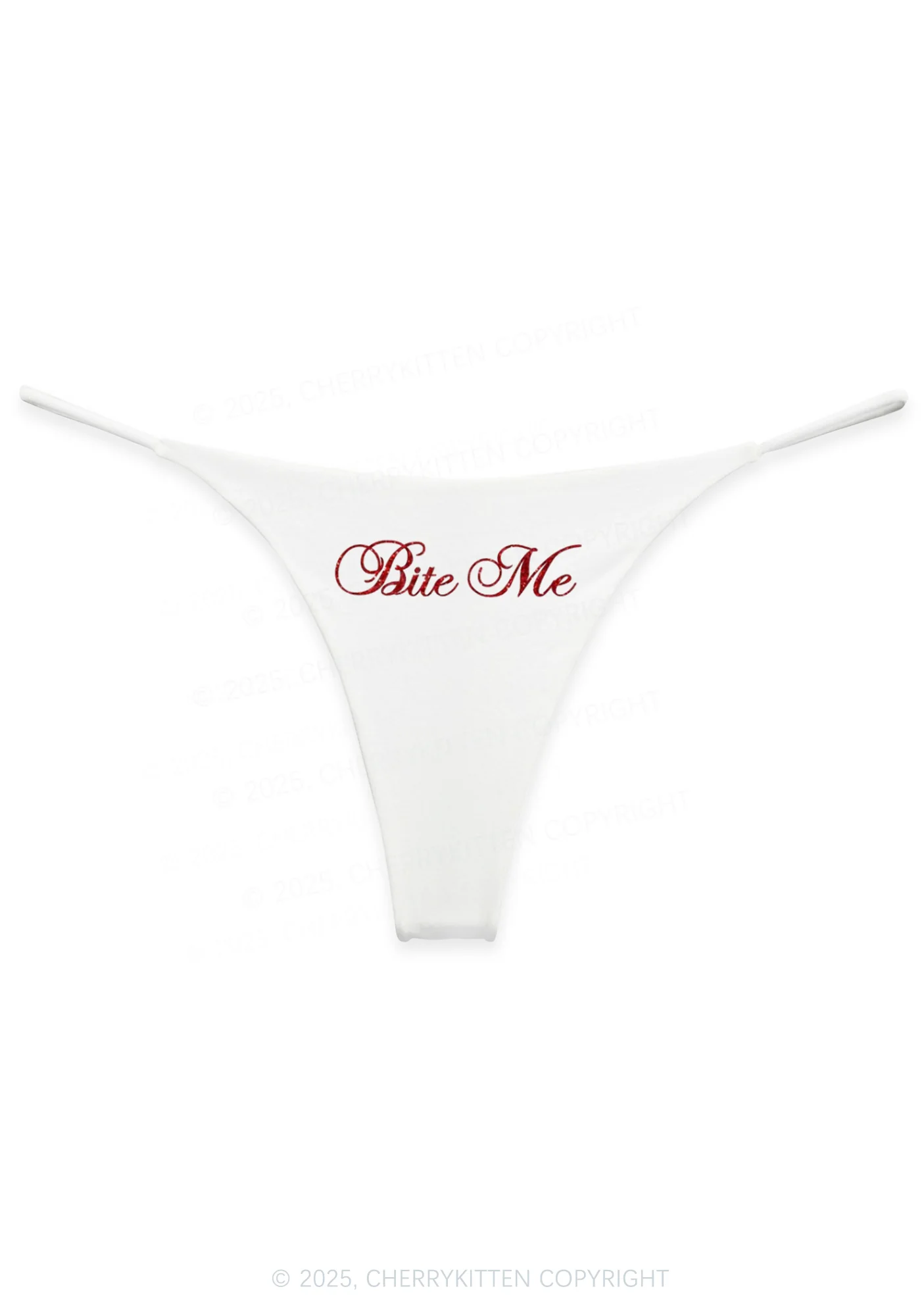 Glitter Bite Me Y2K Bikini String Thong Cherrykitten - Image 4