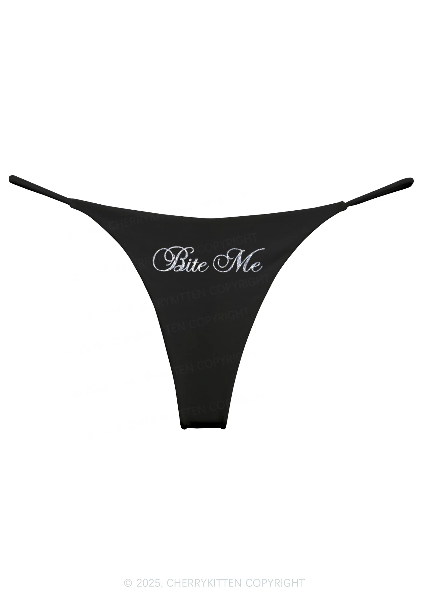 Glitter Bite Me Y2K Bikini String Thong Cherrykitten - Image 5