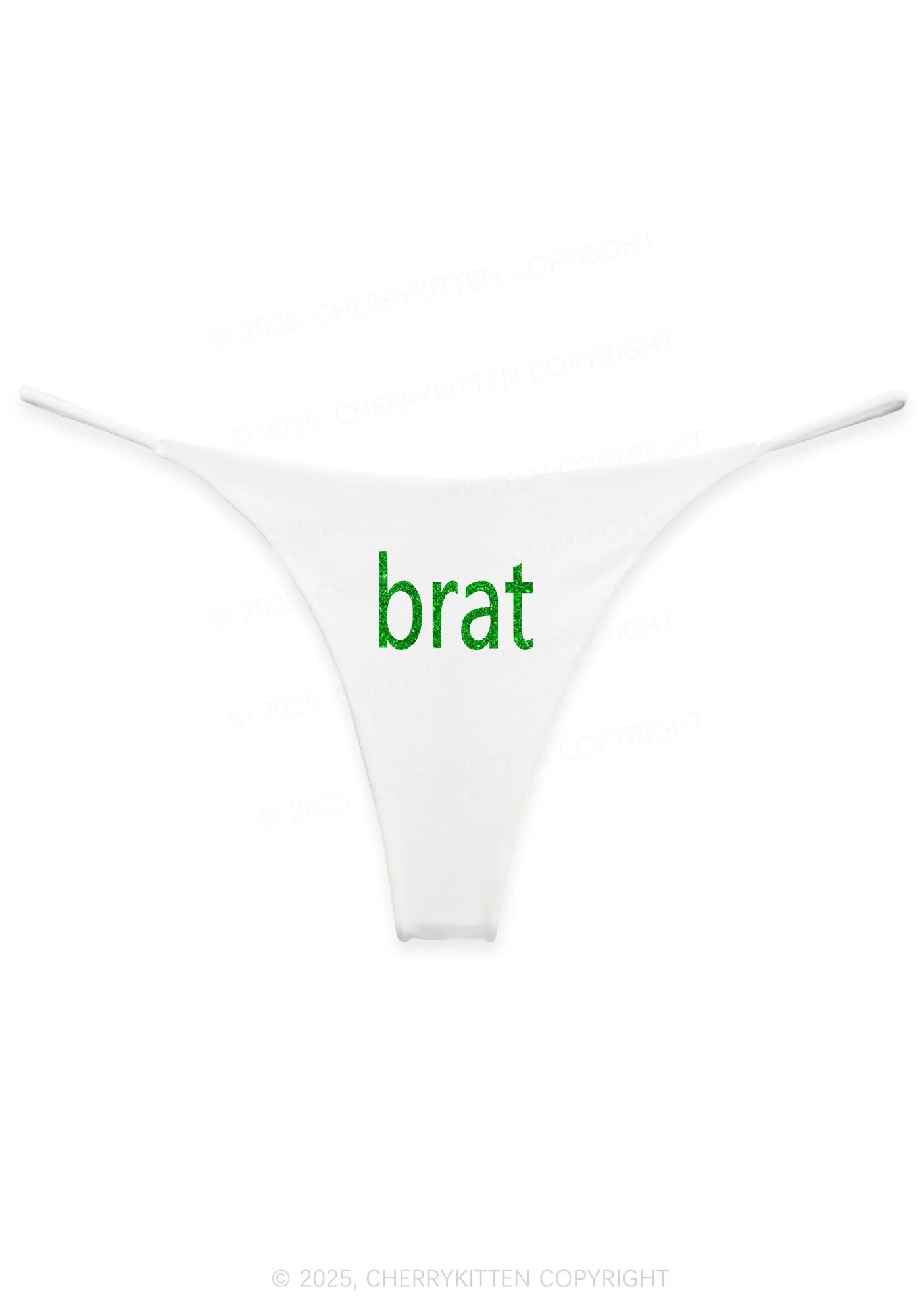 Glitter Brat Y2K Bikini String Thong Cherrykitten - Image 5