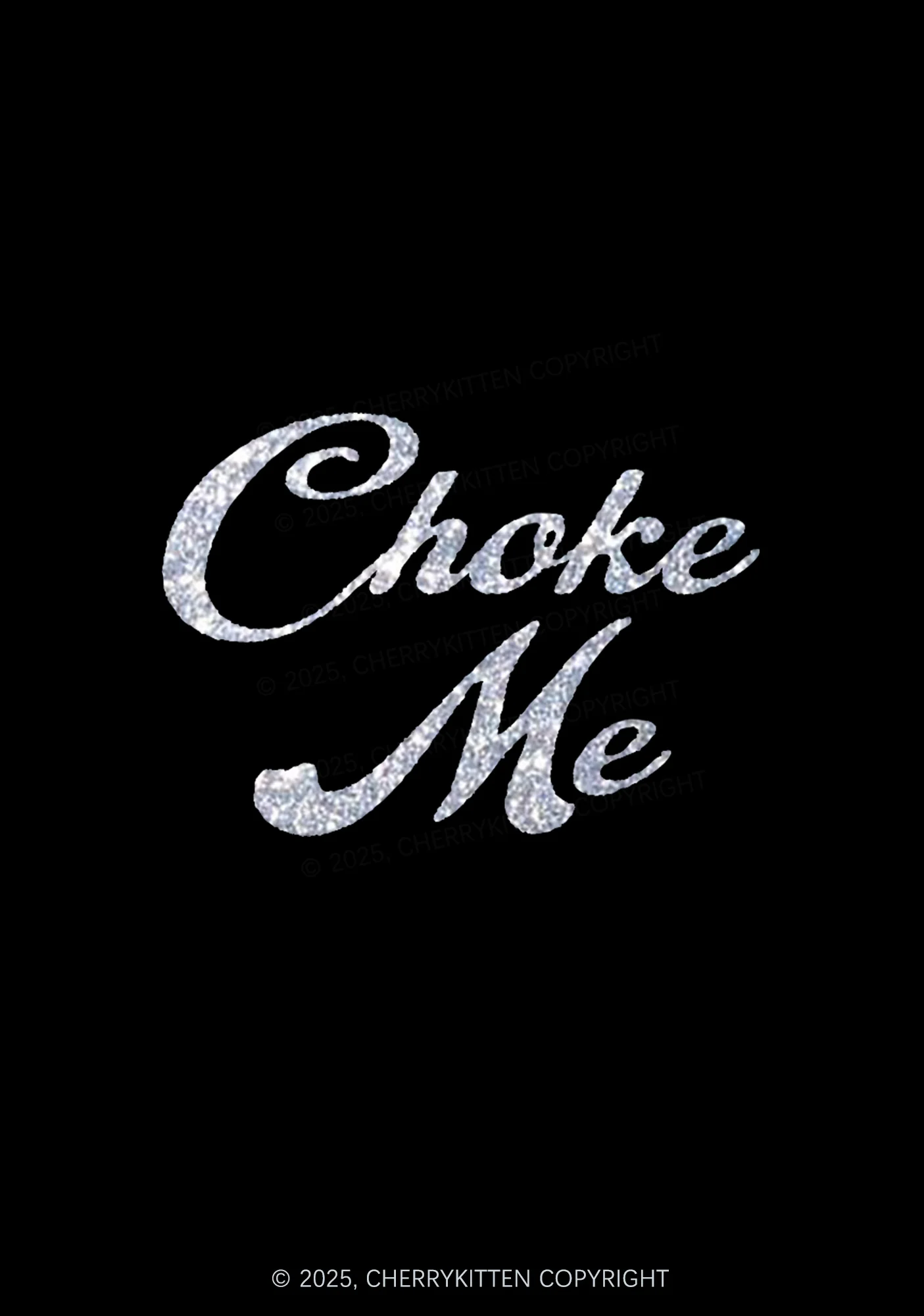 Glitter Choke Me Y2K Bikini String Thong Cherrykitten - Image 3