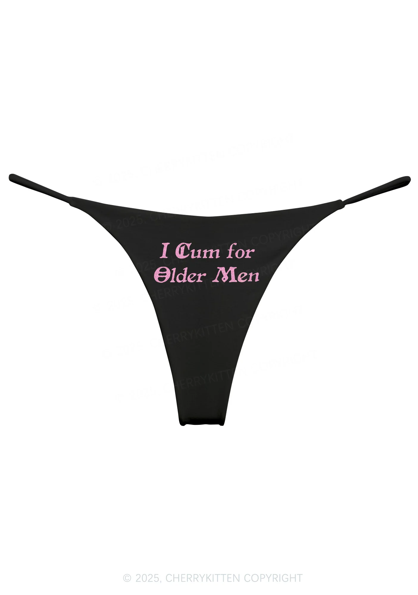 Glitter Come For Older Men Y2K Bikini String Thong Cherrykitten - Image 4