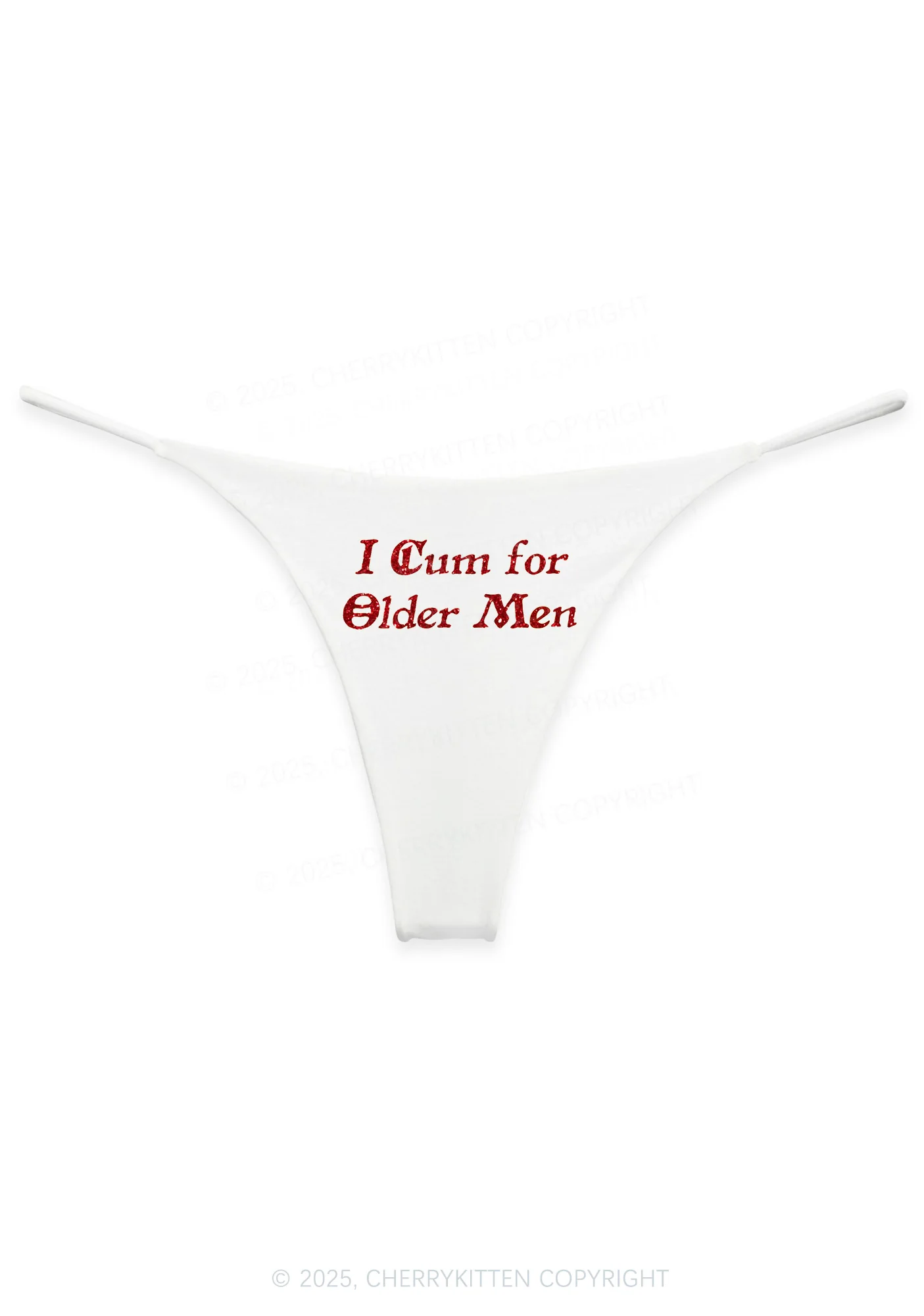 Glitter Come For Older Men Y2K Bikini String Thong Cherrykitten - Image 5