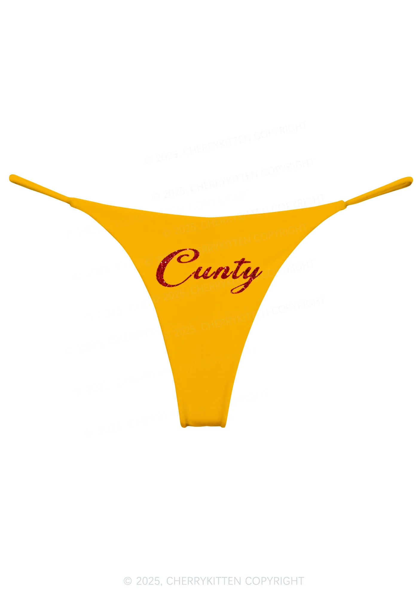 Glitter Cunty Y2K Bikini String Thong Cherrykitten - Image 8
