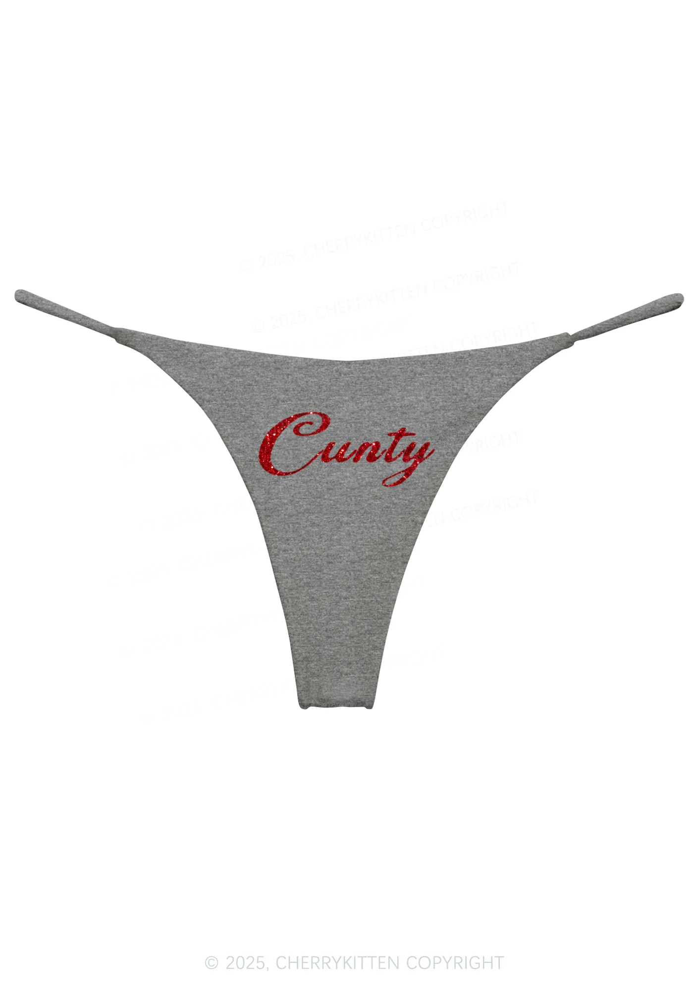 Glitter Cunty Y2K Bikini String Thong Cherrykitten - Image 9