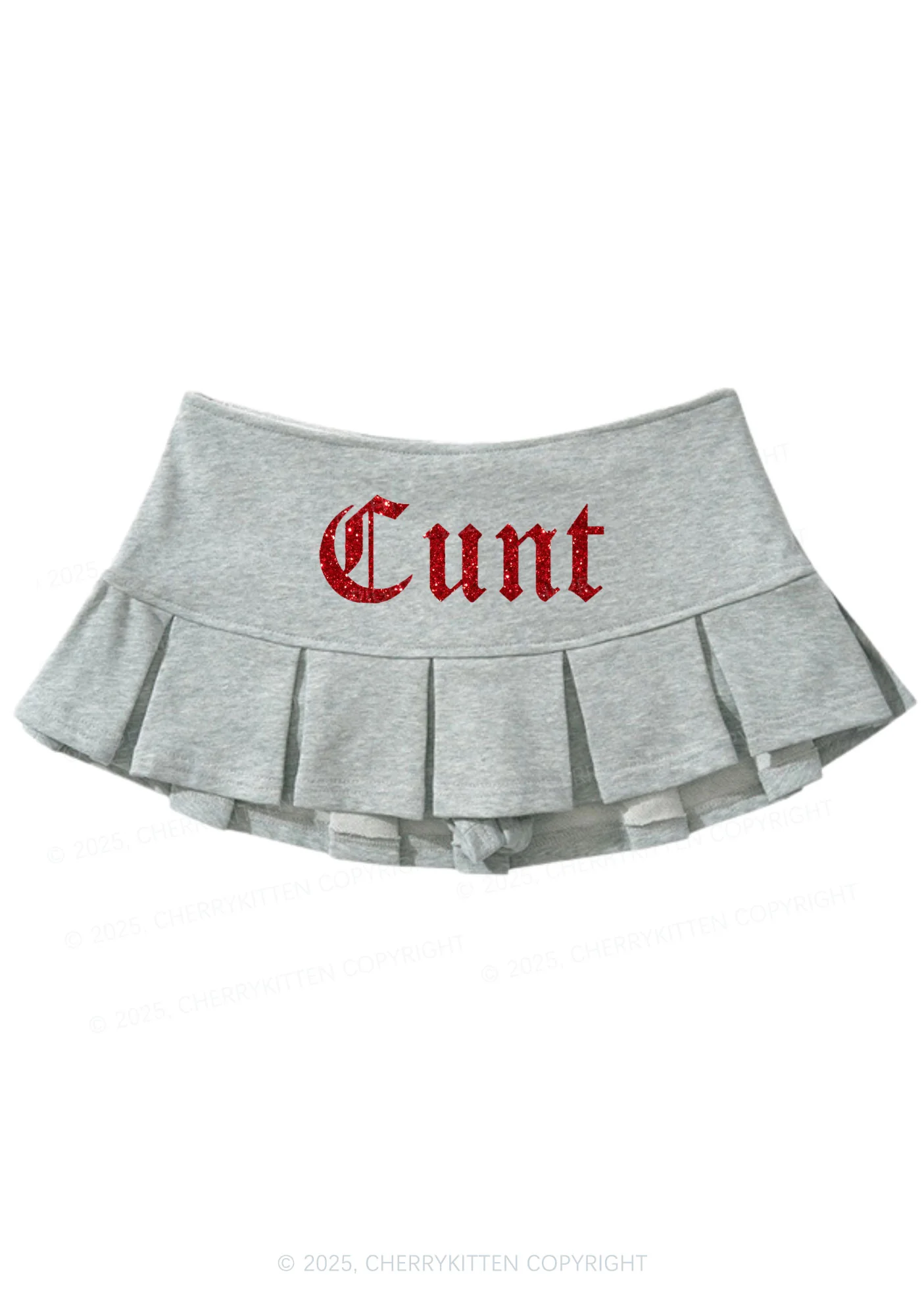Glitter Cxxt Y2K Mini Pleated Skirts Cherrykitten - Image 3